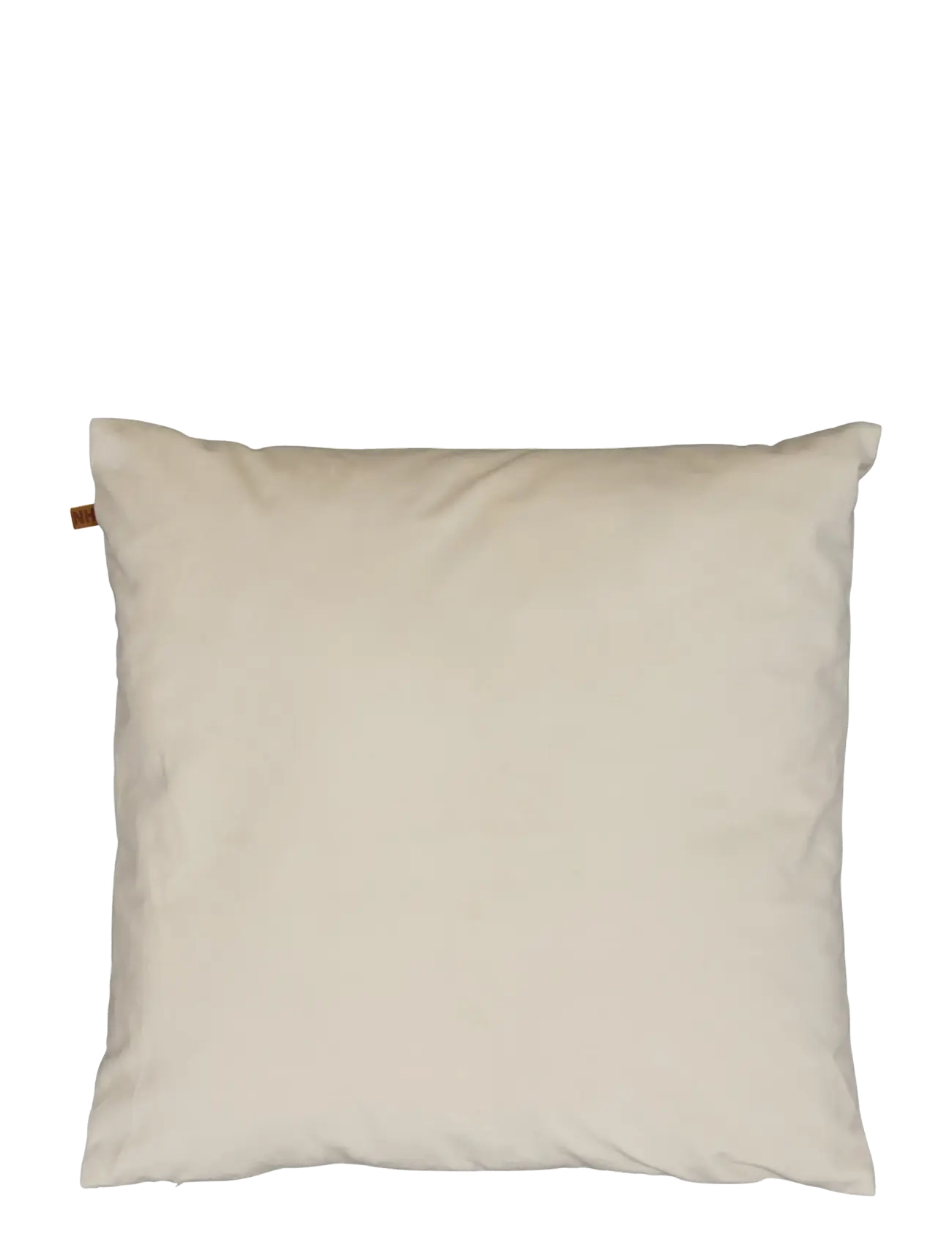 Noble House CUSHION VELVET SOLID - Tekstiler - L.BEIGE / beige