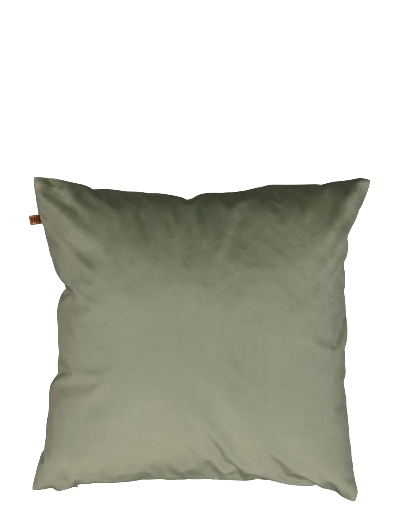 Noble House CUSHION VELVET SOLID - Tekstiler - L.GREEN / green