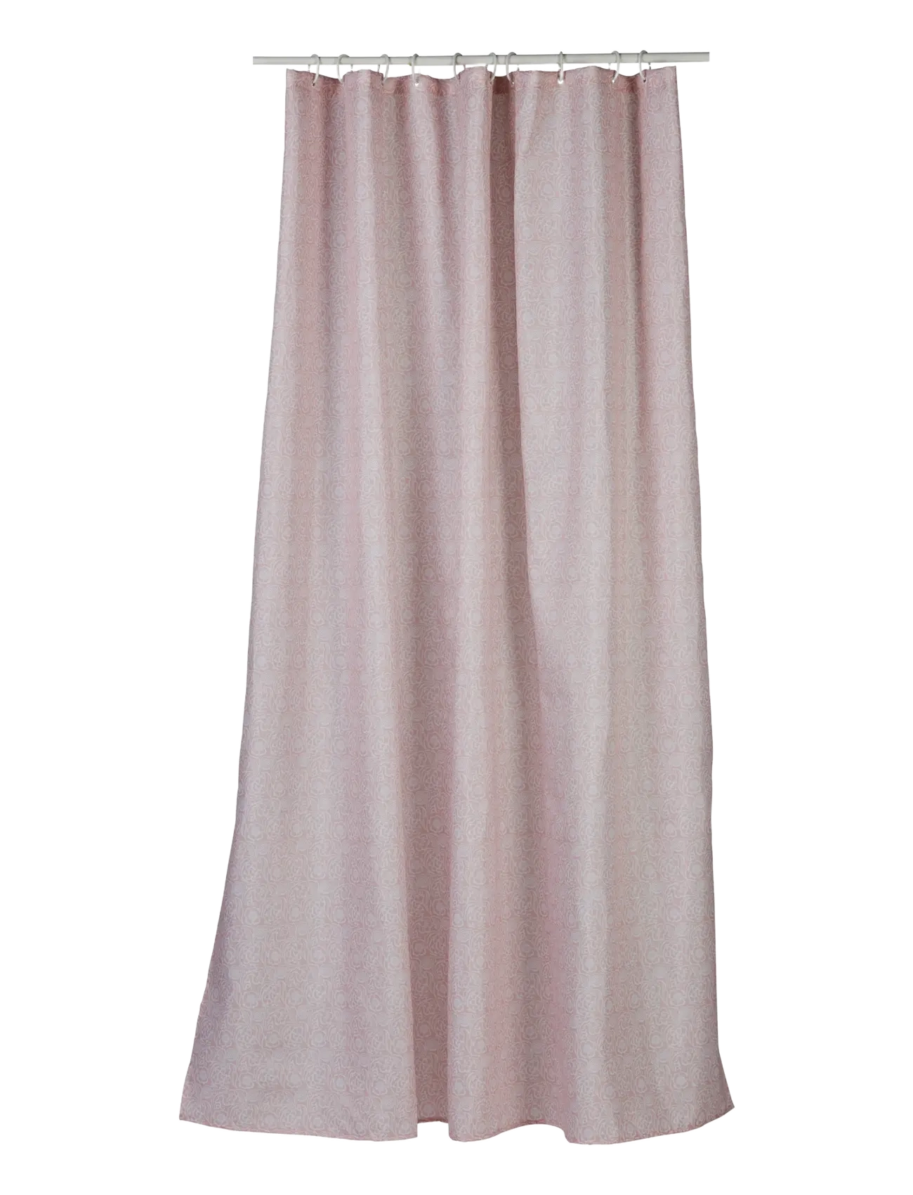 Noble House DUSCHDRAPERI PRINTED L.ROSA 180X200 - Duschdraperier - PINK / pink/rose