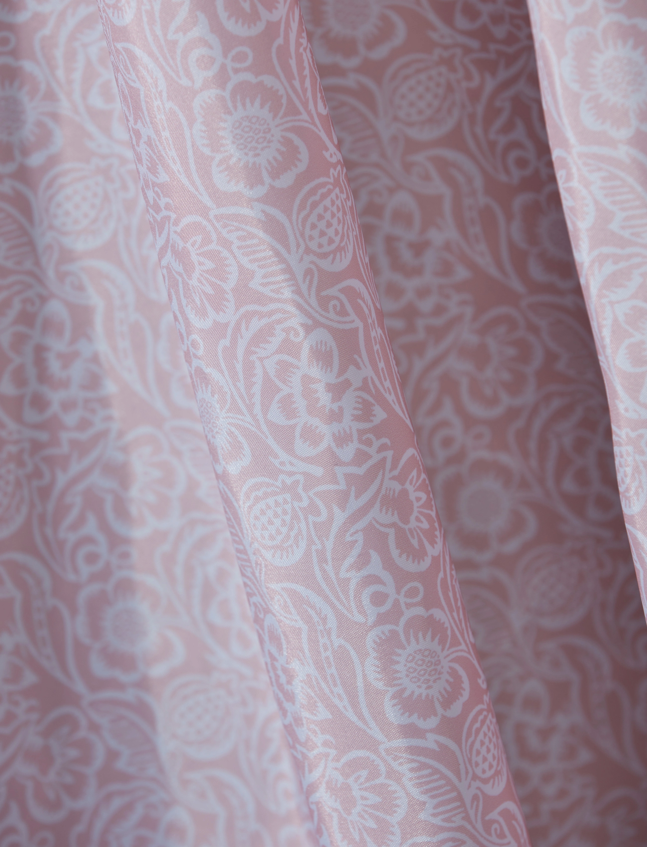 Noble House - DUSCHDRAPERI PRINTED L.ROSA 180X200 - duschdraperier - pink - 2