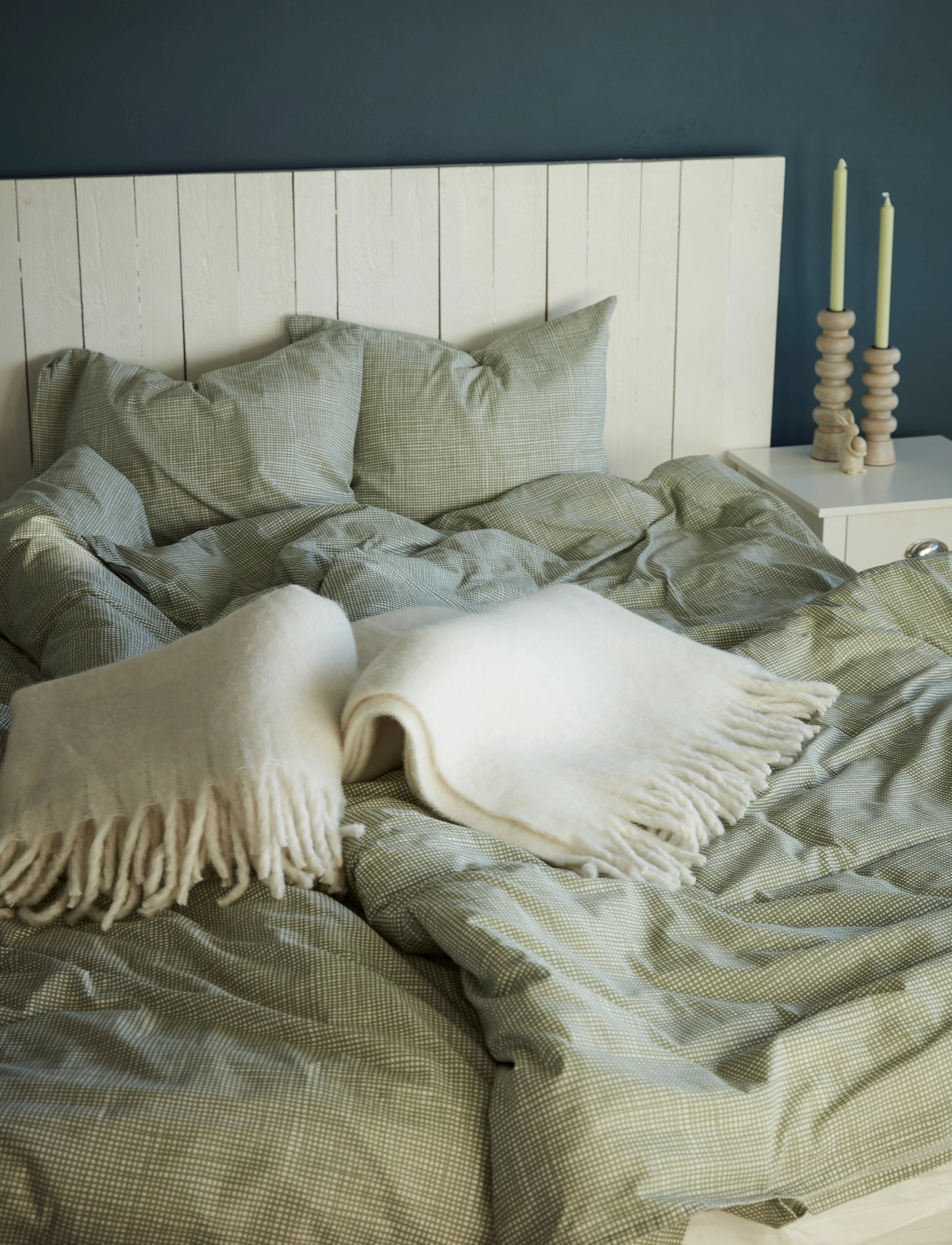 Noble House Tæppe Rune Offwhite 125X150, 125X150 cm, Cream, Puder & Tæpper > Tæpper & Plaider, Unisex
