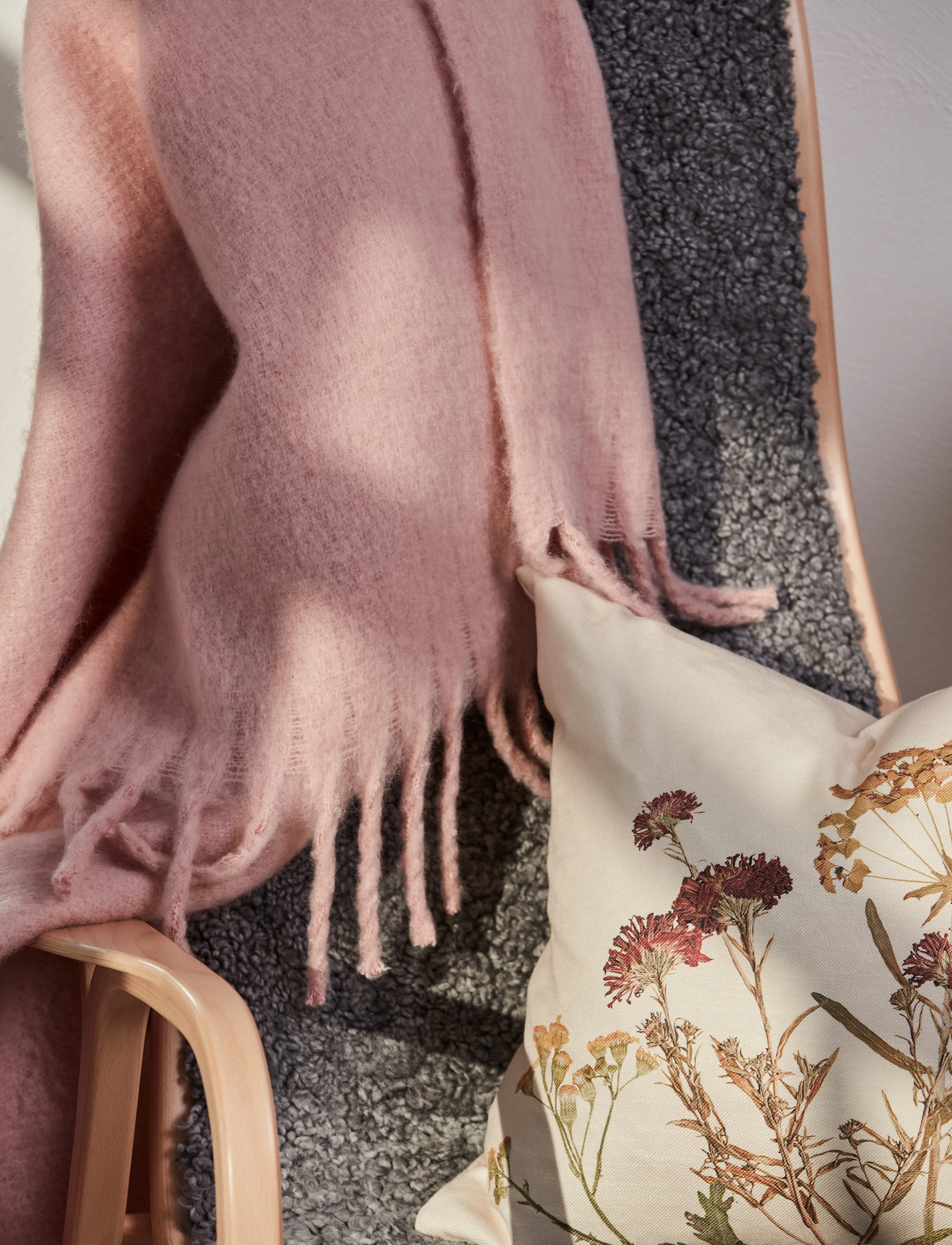 Noble House - BLANKET RUNE - textilien für den außenbereich - pink - 2