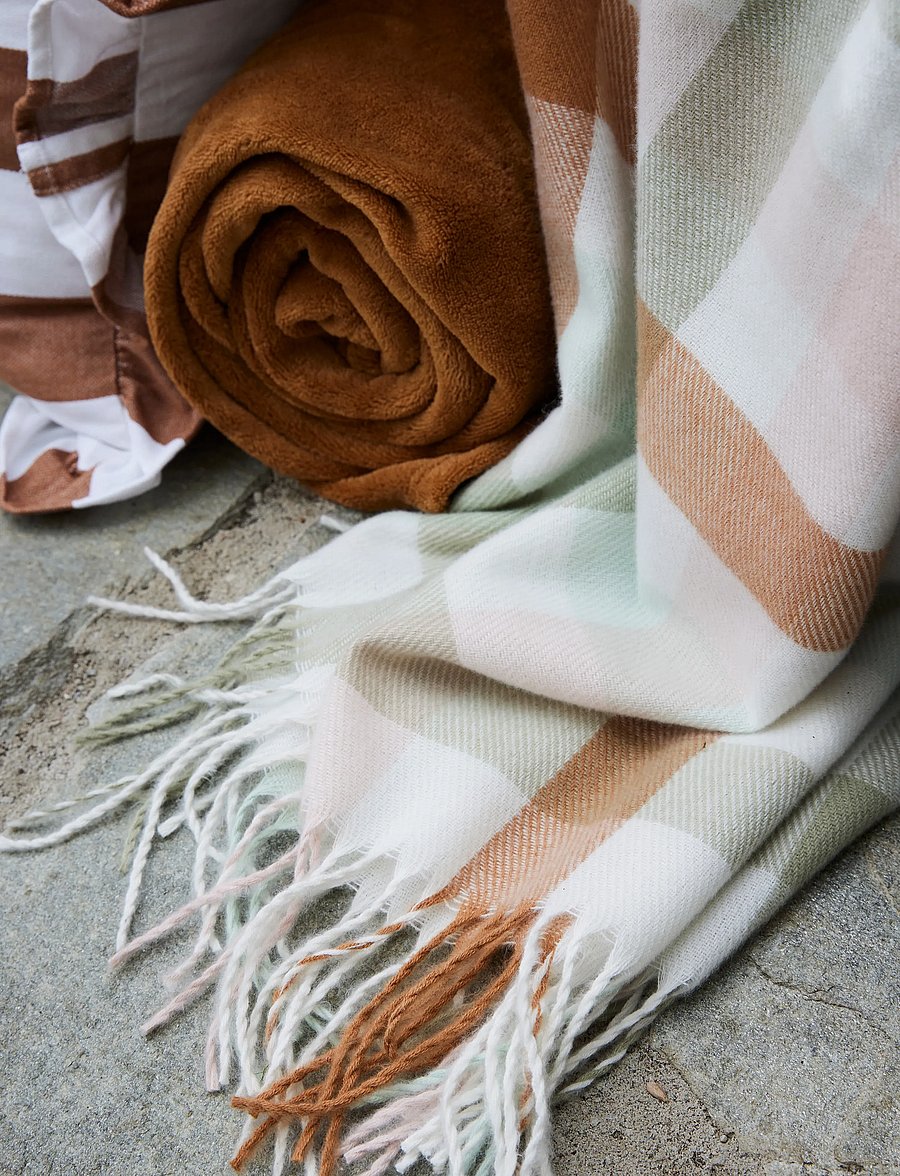 Noble House - BLANKET ESTER MIX COL 125x150 - die niedrigsten preise - multicolour - 2