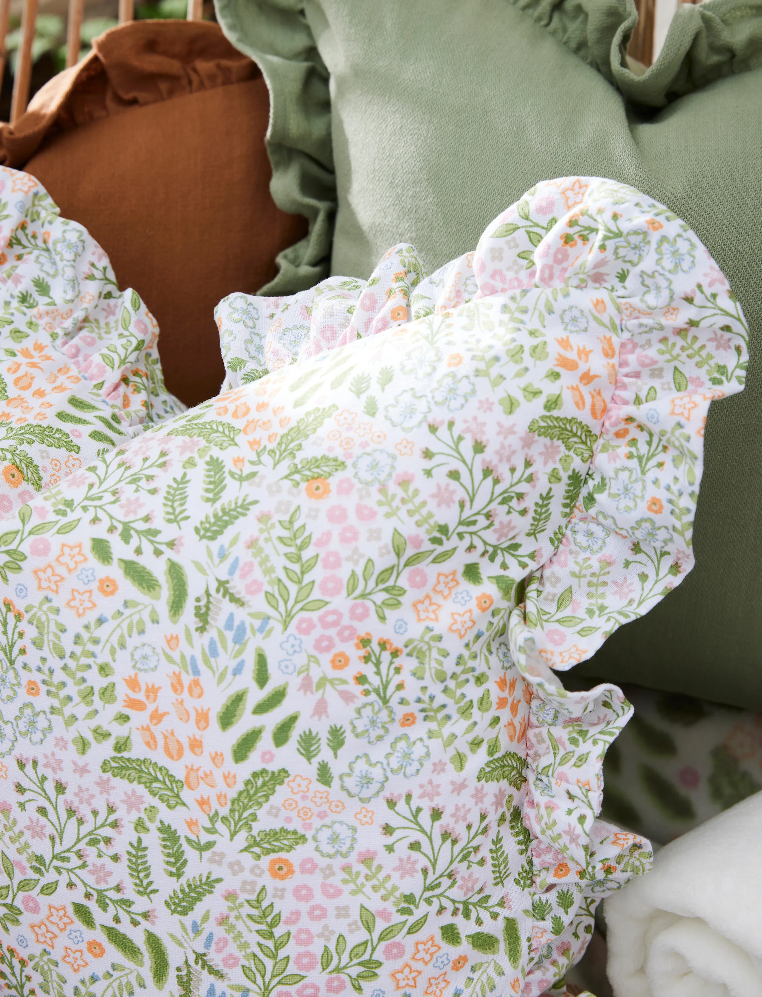 Noble House - CUSHION COVER KARIN - cushion covers - pure white - 2
