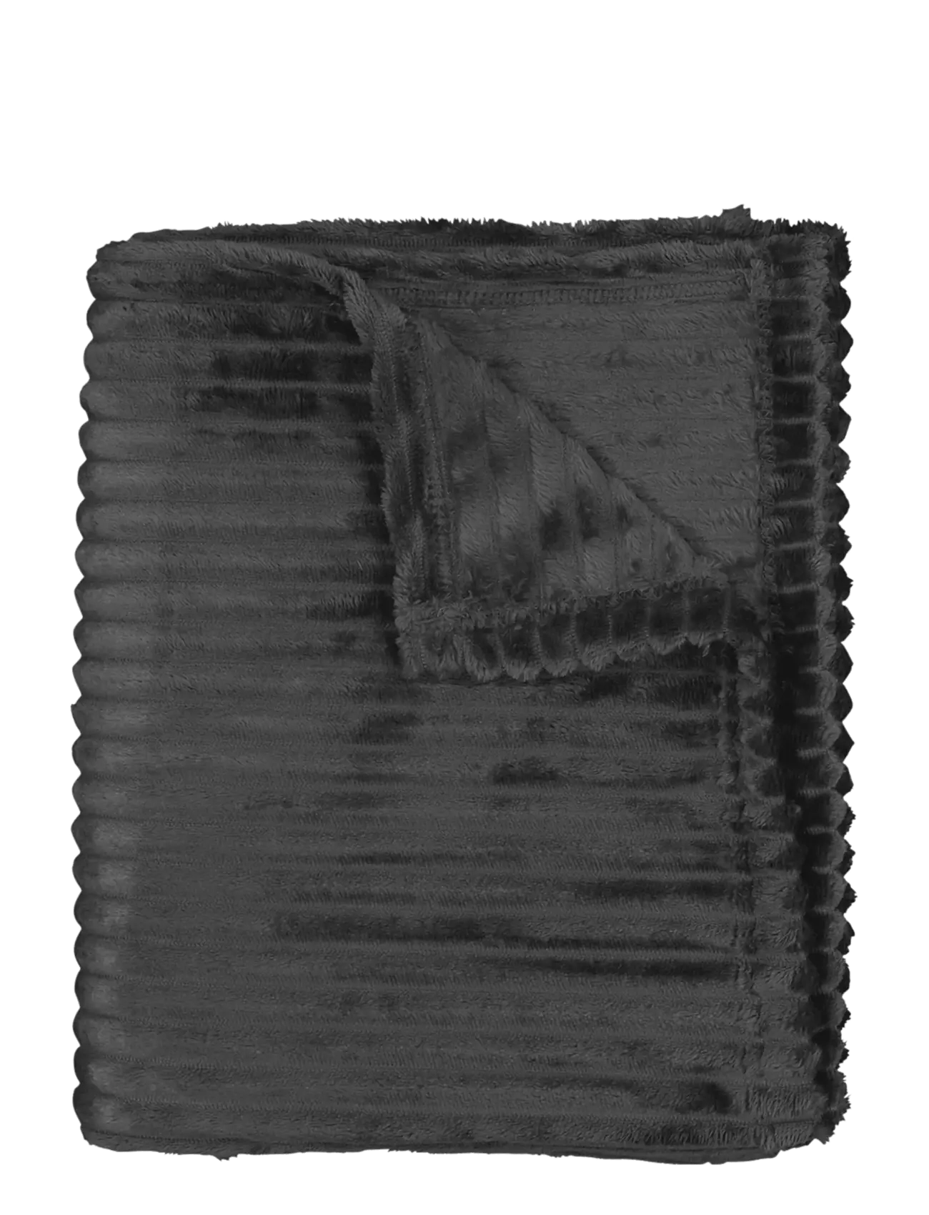 Noble House BLANKET ROBBAN KHAKI GREEN 125x150 - Decken - ANTHRACITE GREY / grey