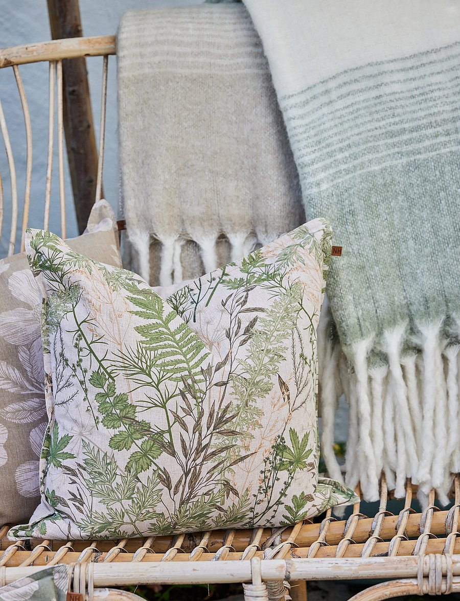 Noble House - CUSHION FERN GRS GREEN 45x45 - die niedrigsten preise - green - 1