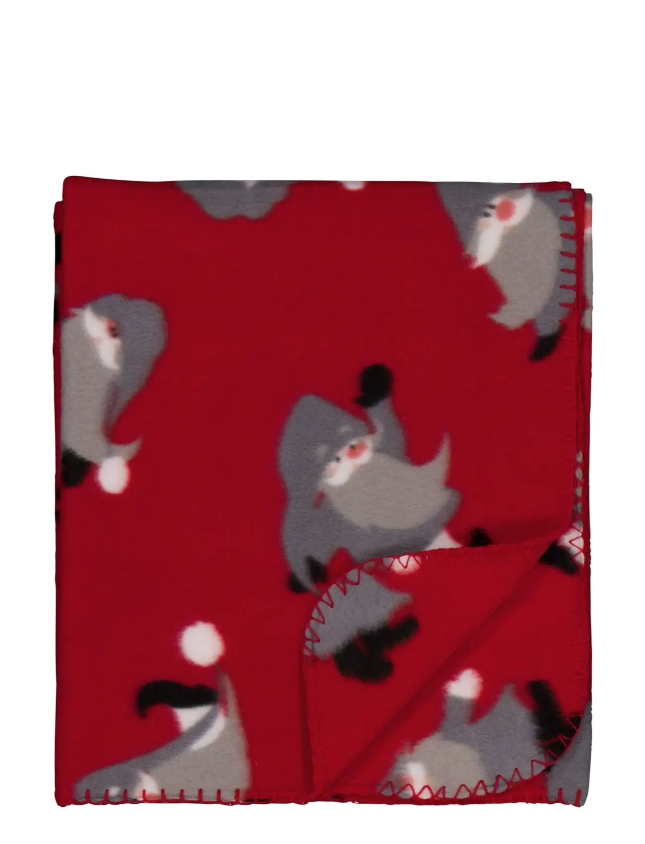 Noble House FLISPLÆDE NOEL RØD 125x150 - Tekstiler - RED / red