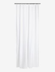 SHOWER CURTAIN SOLID - WHITE