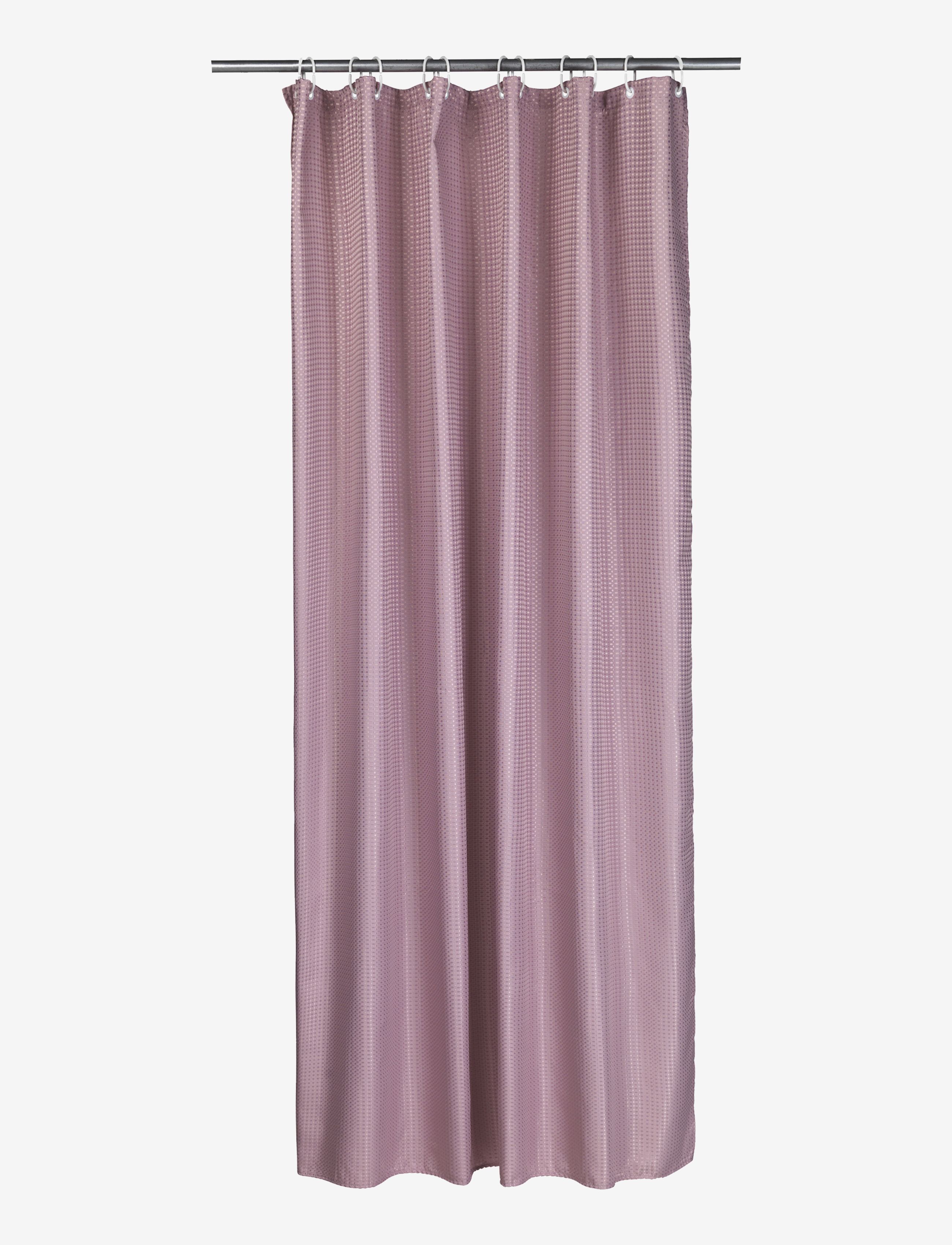 Noble House SHOWER CURTAIN GRANADA - MUSTAD SOODUSTUSED - FOGGY PINK / pink/rose