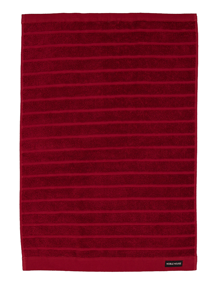 Noble House - TERRY TOWEL NOVALIE STRIPE - badetücher - burgundy - 1