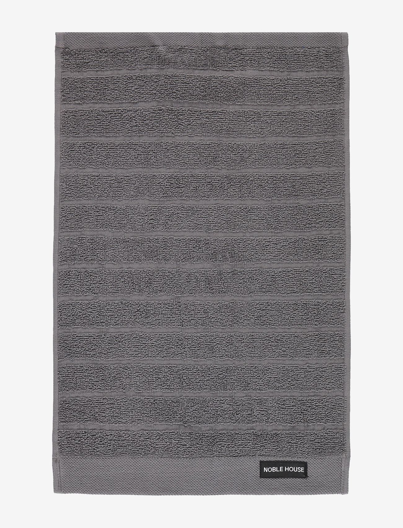 Noble House - TERRY TOWEL NOVALIE - badehåndklæder - d.grey - 0