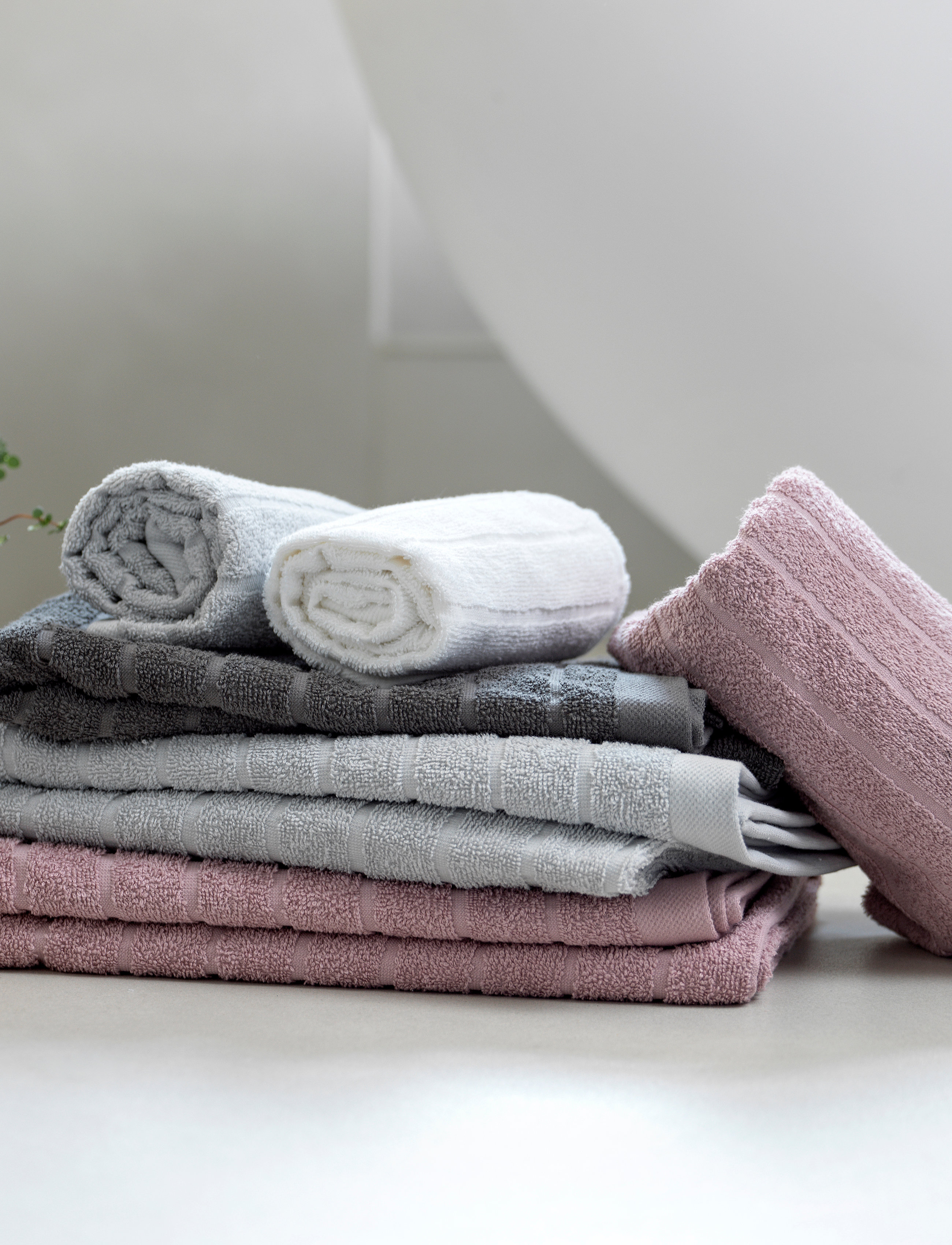 Noble House Håndklæde Novalie, 30X50 cm, Pink, Håndklæder Og Badehåndklæder > Håndklæder, Unisex
