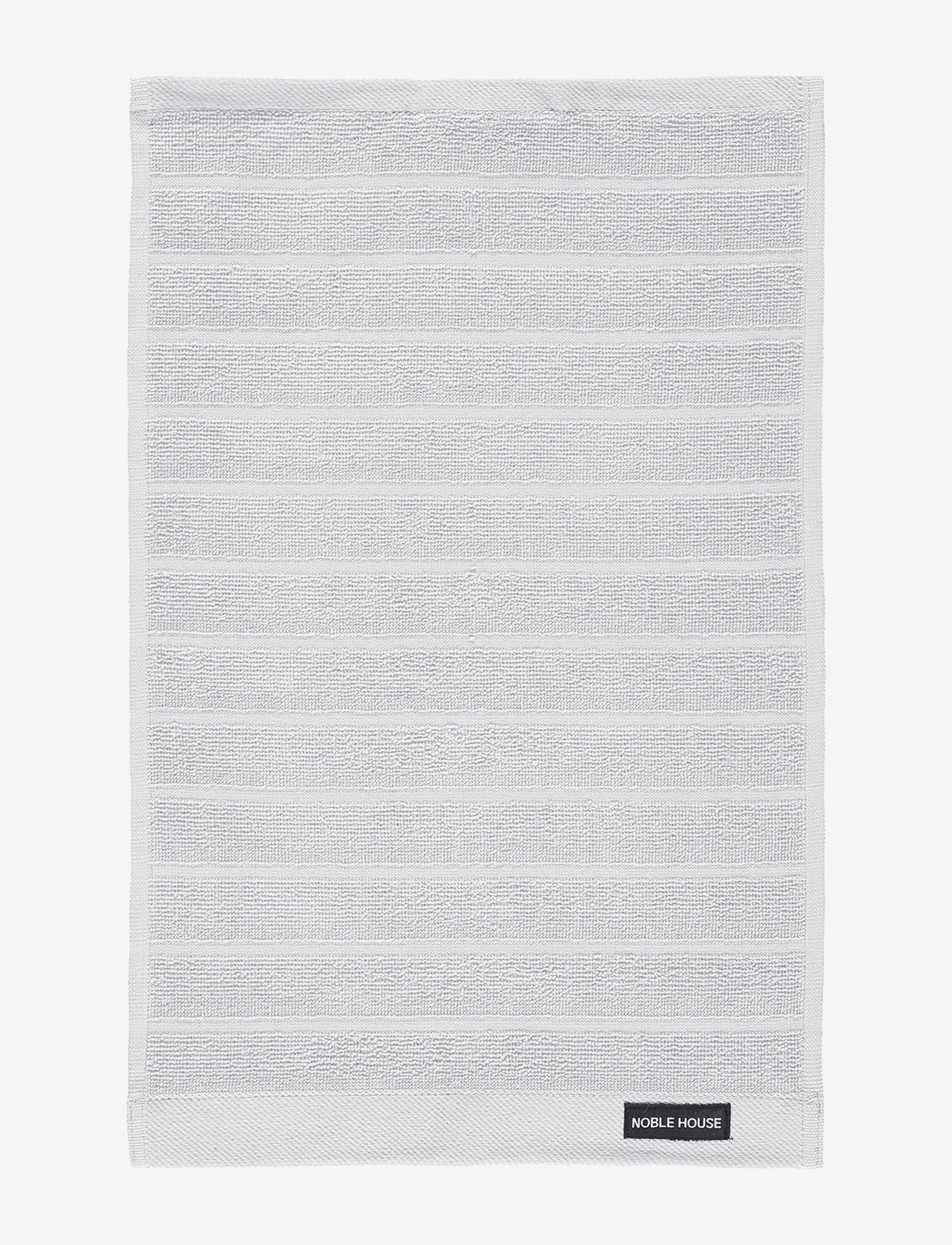NOBLE HOUSE Håndklæde Novalie Grau - 30X50CM - Unisex