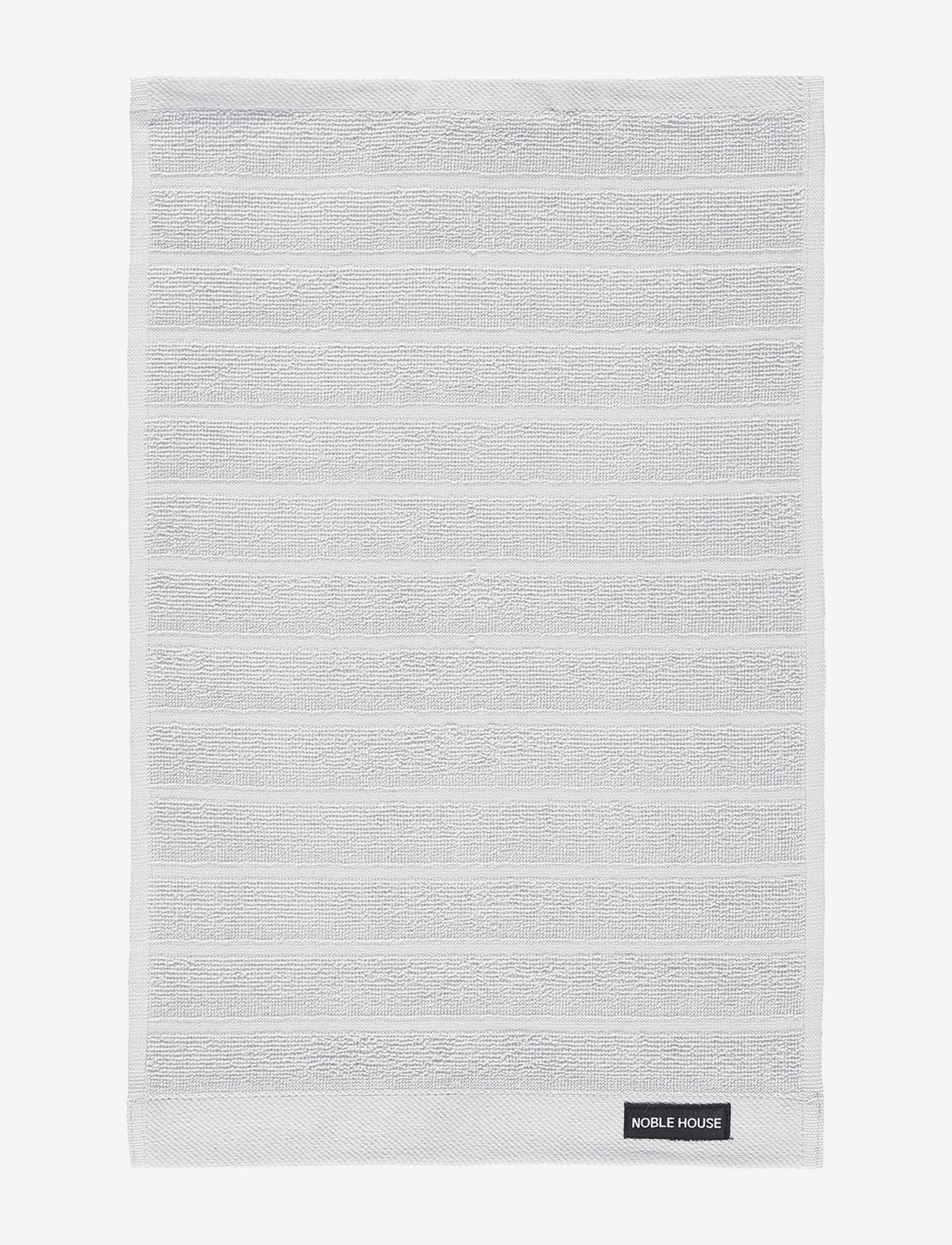 Noble House - TERRY TOWEL NOVALIE - kylpypyyhkeet - l.grey - 0