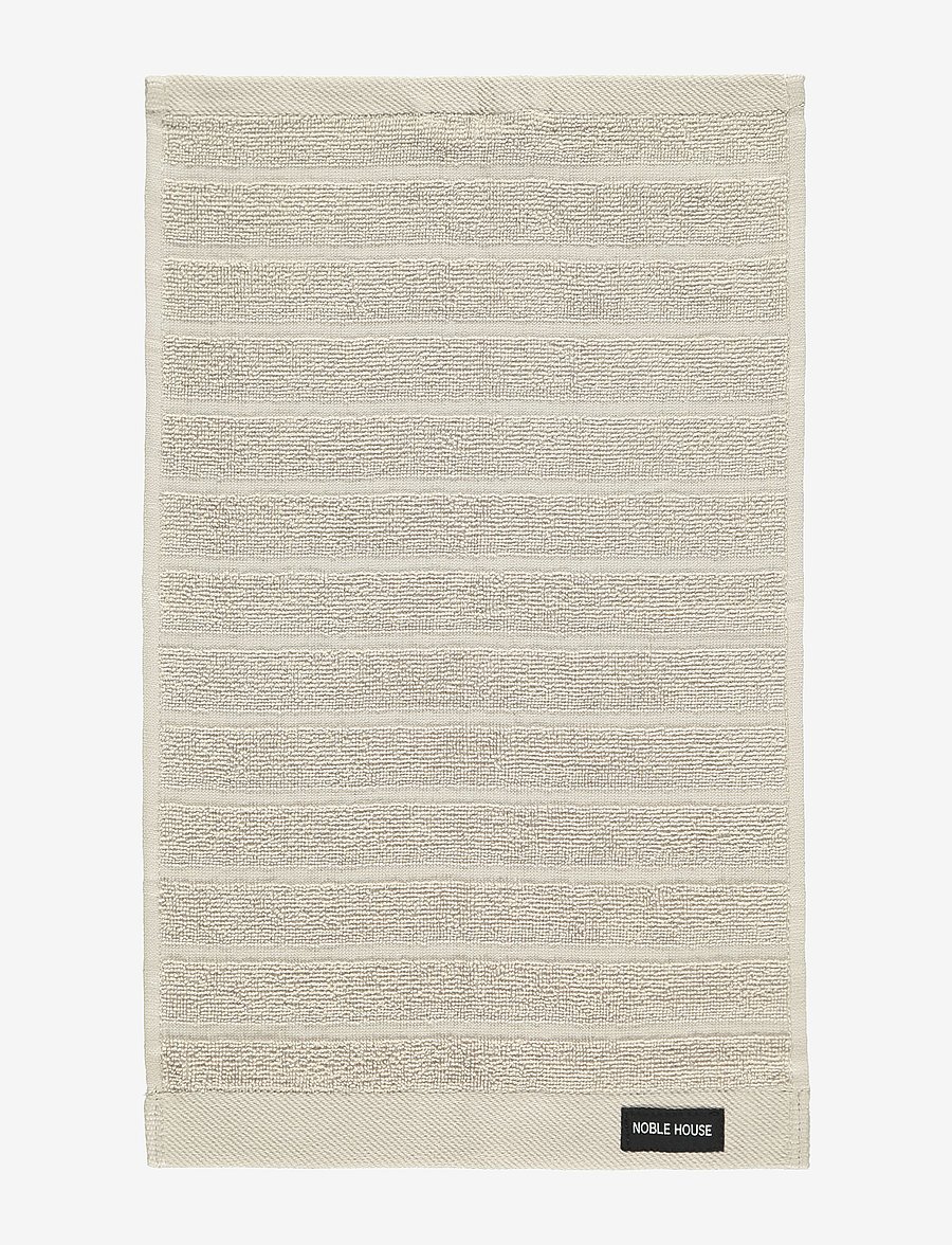 Noble House - TERRY TOWEL NOVALIE STRIPE - die niedrigsten preise - linen beige - 0