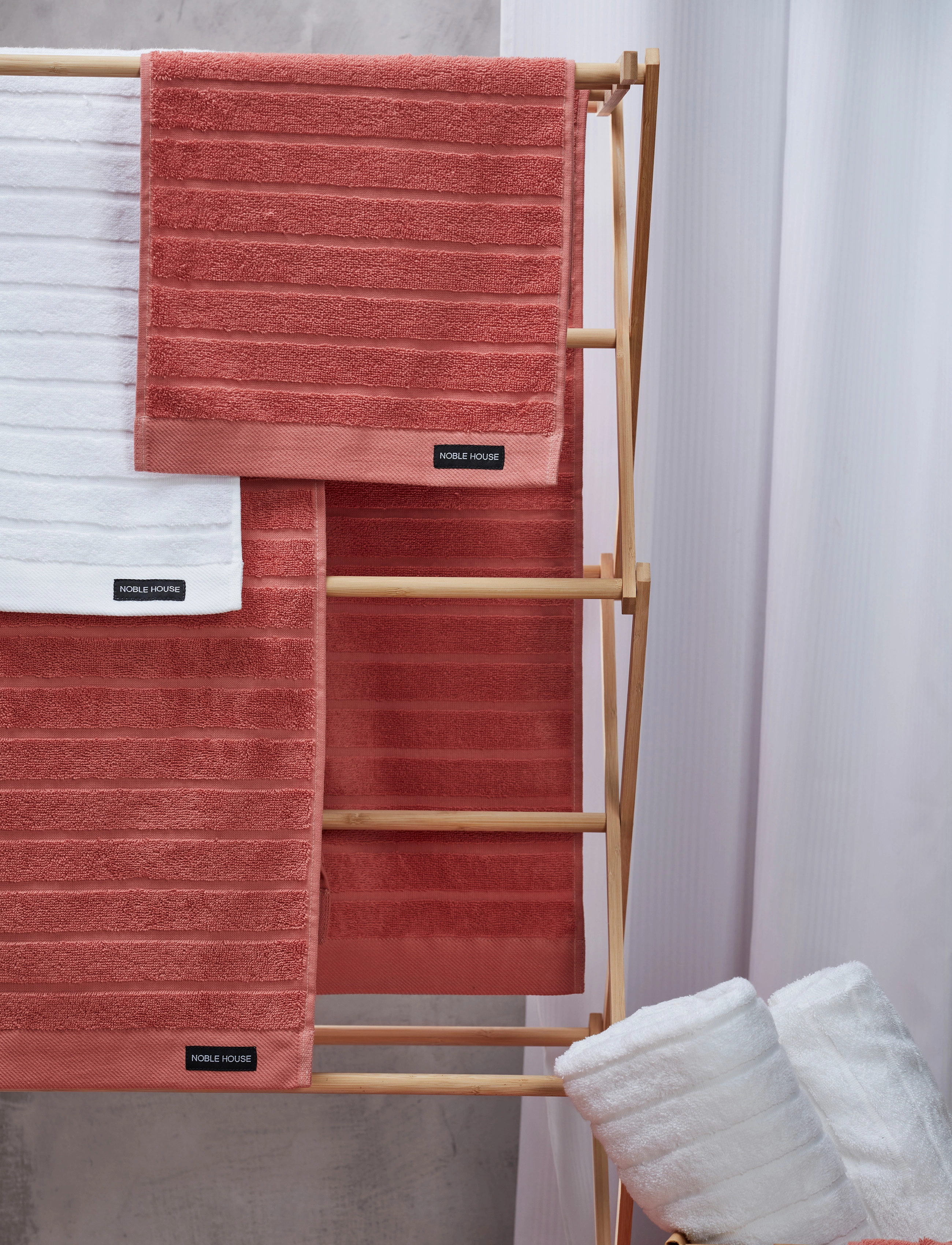 Noble House - TERRY TOWEL NOVALIE - badehåndklæder - terra cotta - 0