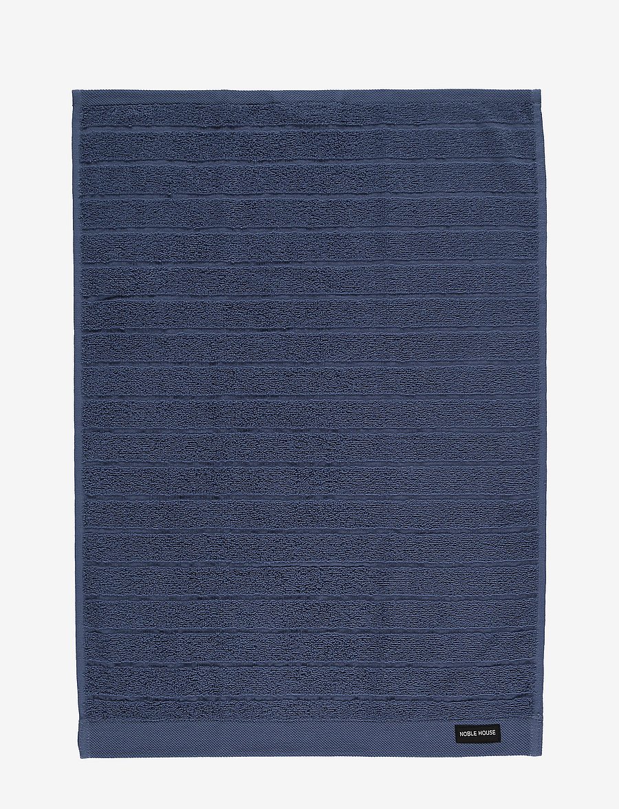 Noble House - TERRY TOWEL NOVALIE STRIPE - vannas dvieļi - blue fjord - 1
