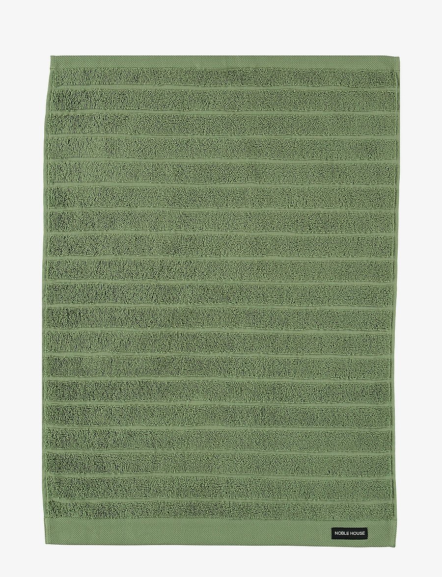 Noble House - TERRY TOWEL NOVALIE STRIPE - die niedrigsten preise - bottled green - 0
