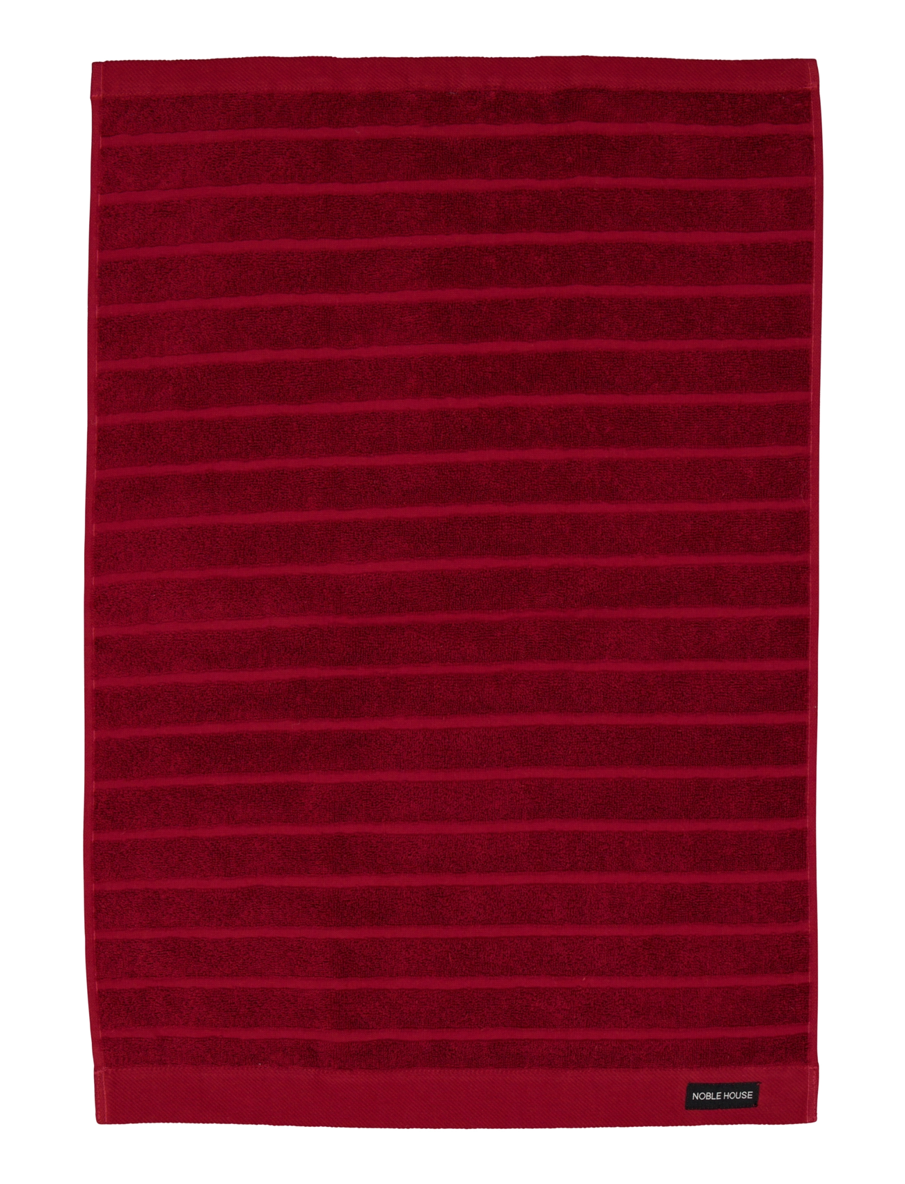 Noble House TERRY TOWEL NOVALIE STRIPE - Tekstiilid - BURGUNDY / burgundy