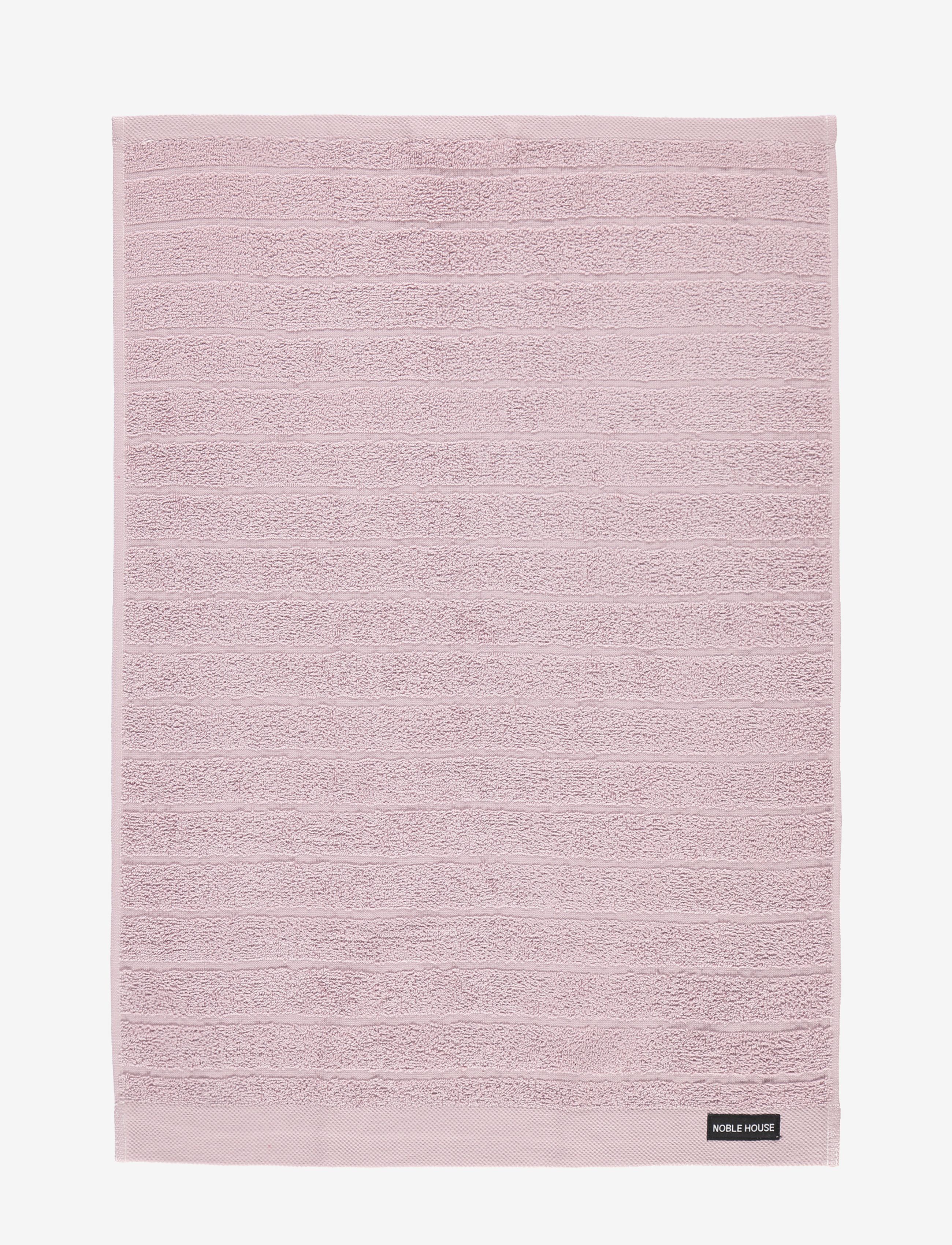 NOBLE HOUSE Terry Handtuch Novalie Stripe Pink - 50X70CM - Unisex