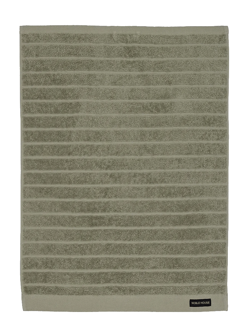 Noble House - TERRY TOWEL NOVALIE STRIPE - bath towels - l.green - 0
