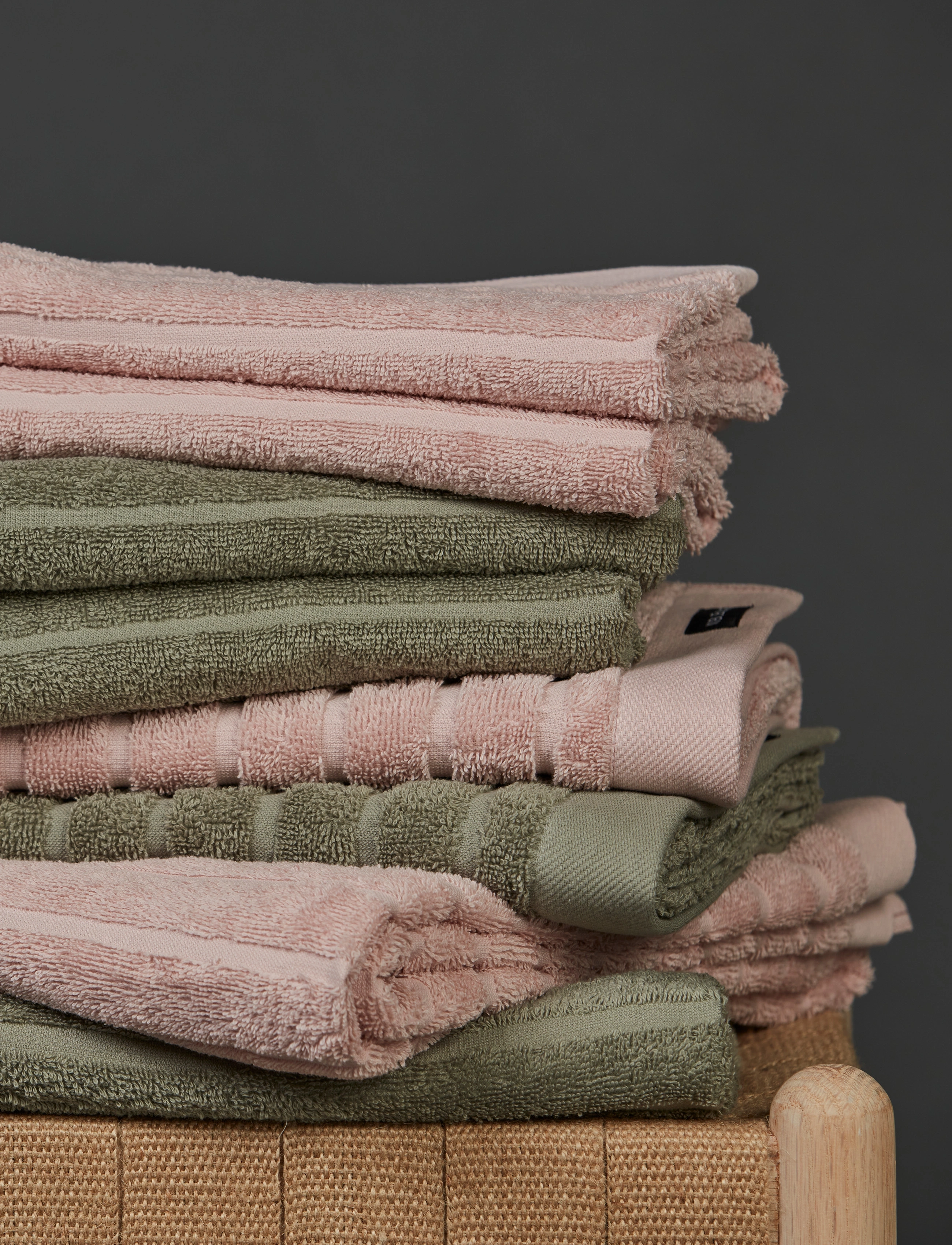 Noble House - TERRY TOWEL NOVALIE STRIPE - badehåndklæder - pink - 2
