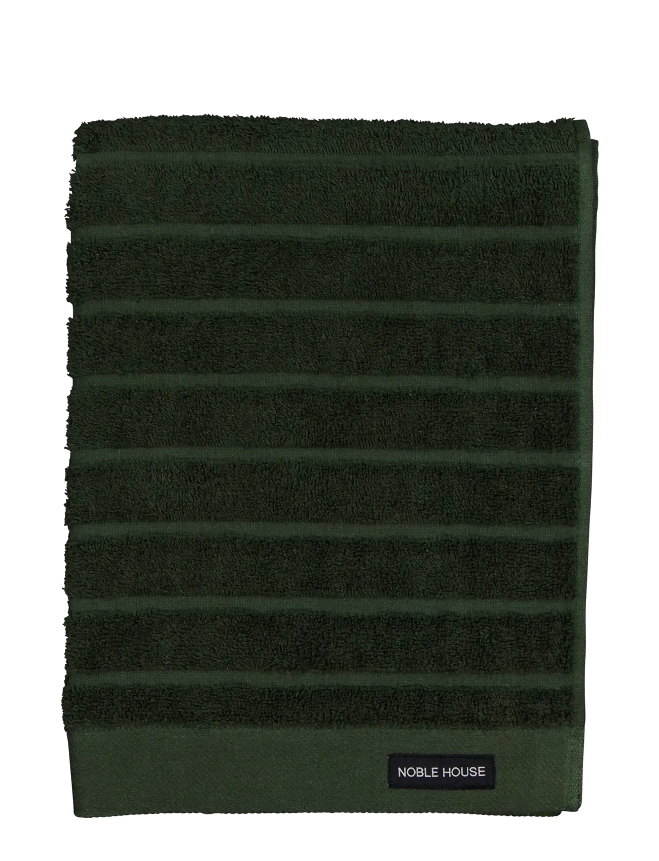 Noble House TERRY TOWEL NOVALIE STRIPE - Kodu - D.GREEN / green