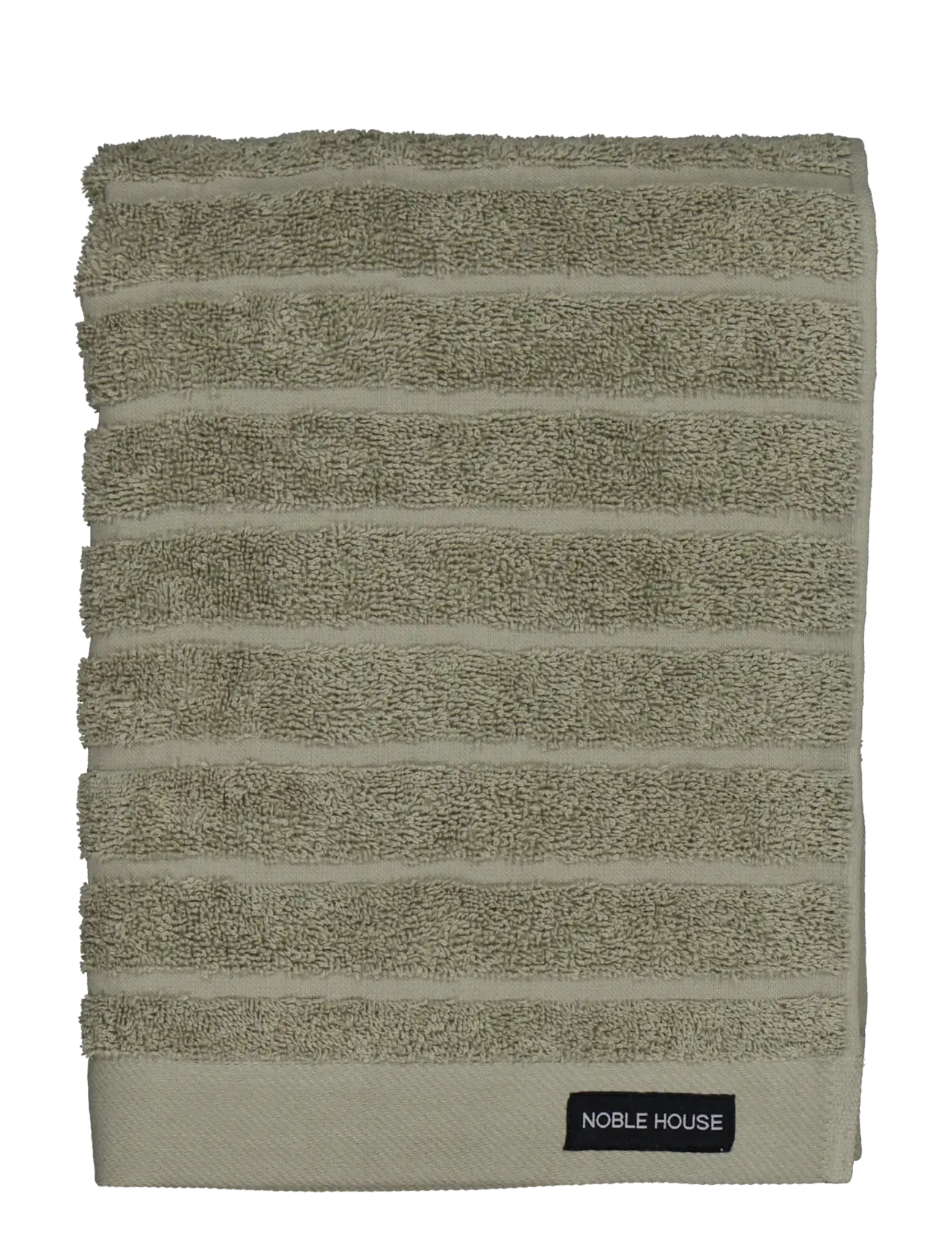 Noble House TERRY TOWEL NOVALIE STRIPE - Bathroom textiles - L.GREEN / khaki/green