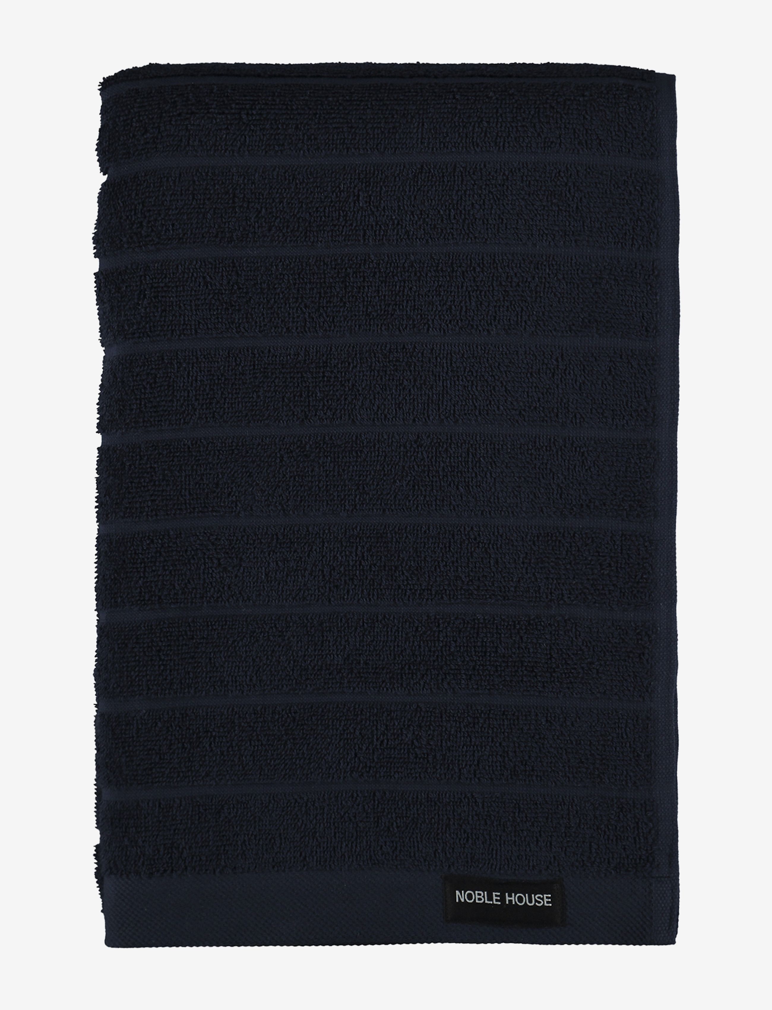 NOBLE HOUSE Håndklæde Novalie Blau - 70X130CM - Unisex