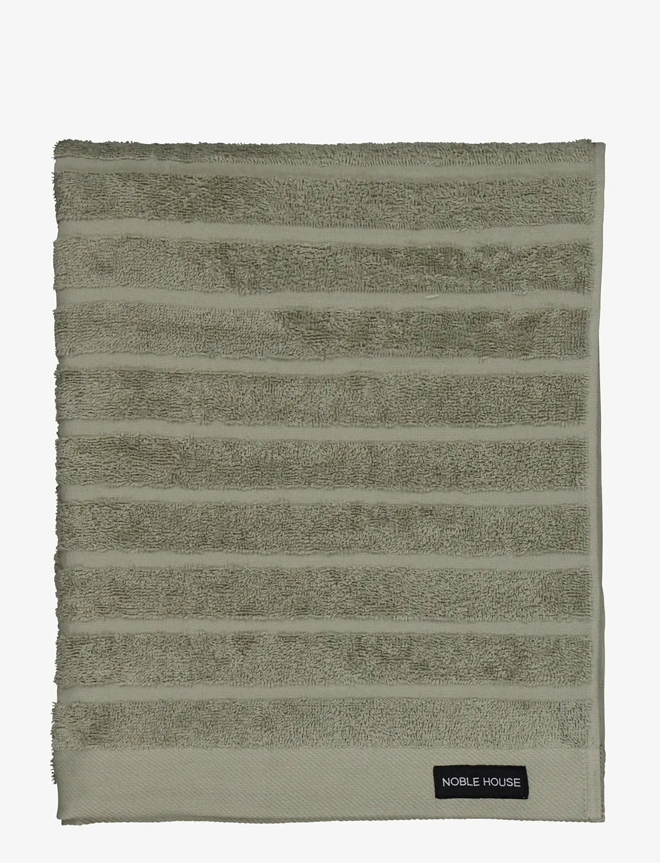 Noble House - TERRY TOWEL NOVALIE STRIPE - badehåndklæder - l.green - 0