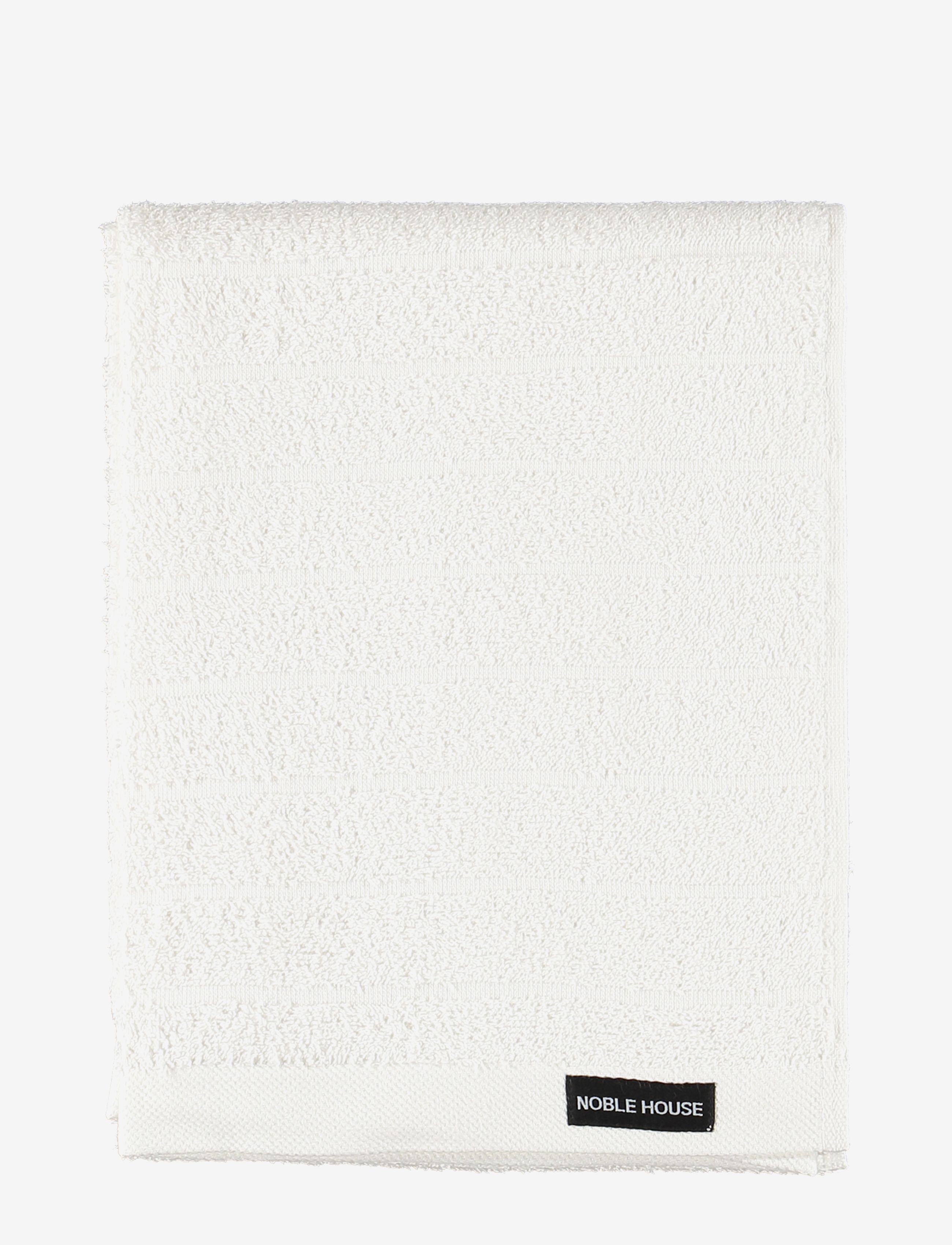NOBLE HOUSE Håndklæde Novalie Weiß - 90X150CM - Unisex