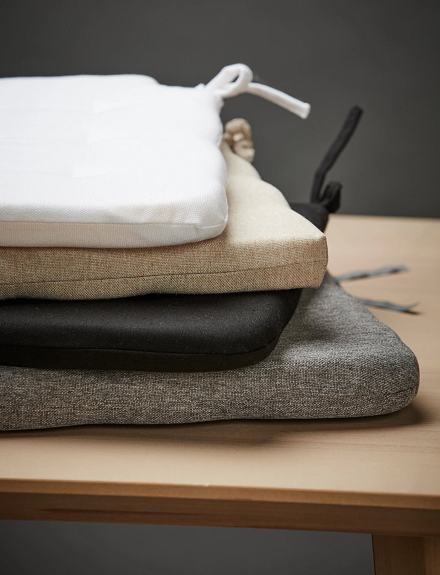 Noble House - CHAIR PAD NEW SHAPE - stuhlkissen - dark grey - 0