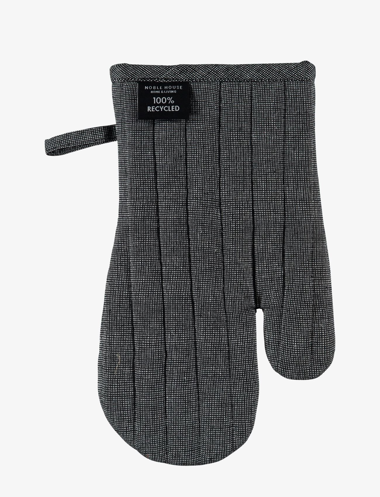 NOBLE HOUSE Ovnhandske Ronja Recycled Schwarz - 15X30CMx1.5 - Unisex