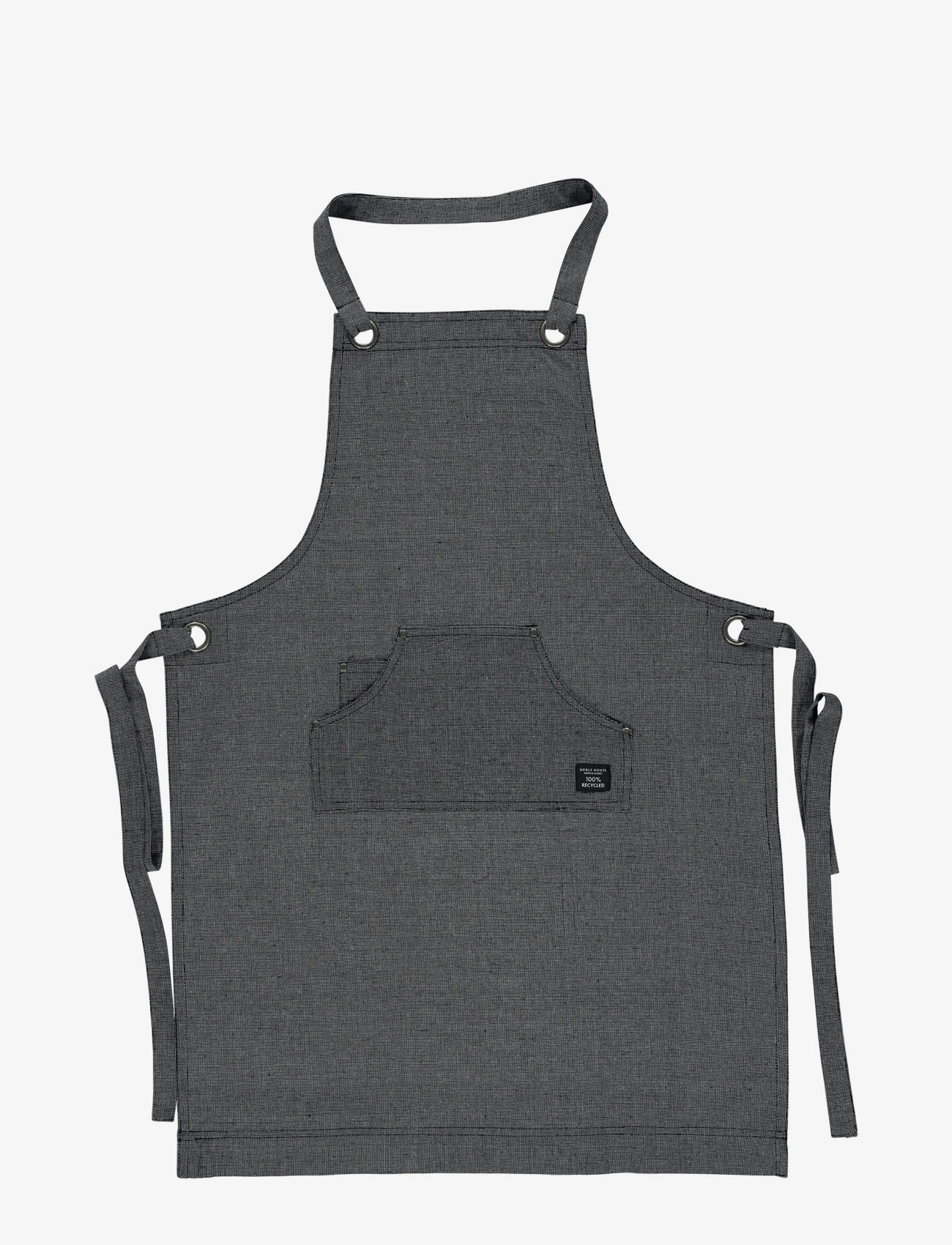 NOBLE HOUSE Forklæde Ronja Recycled Beige 65X90 Schwarz - 65X90CMx1.5 - Unisex