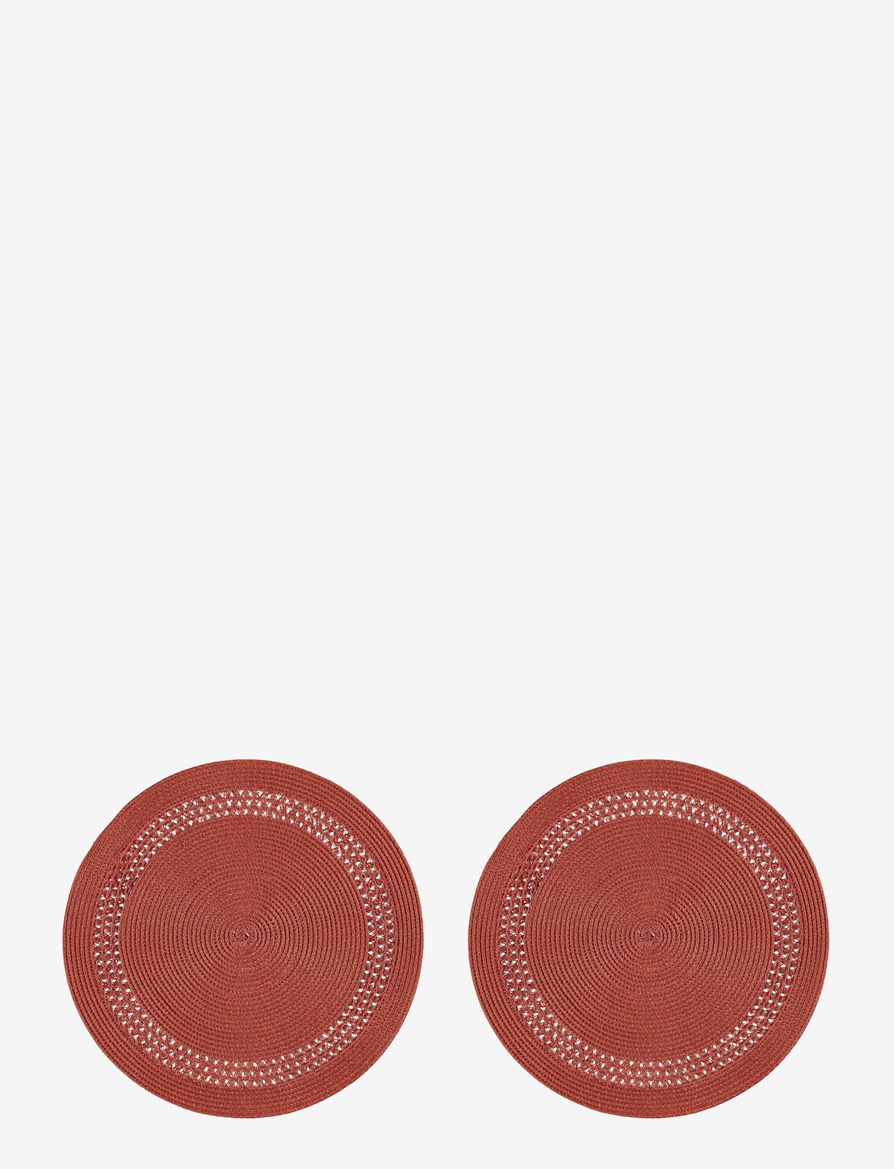 Noble House - BO PLACE MAT PERNILLA 2-PACK - shop by price - rust - 0
