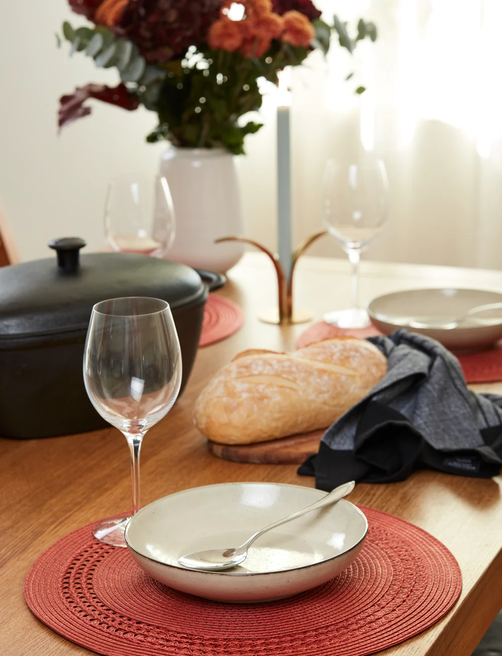 Noble House - BO PLACE MAT PERNILLA 2-PACK - sets de table et dessous de verre - rust - 1