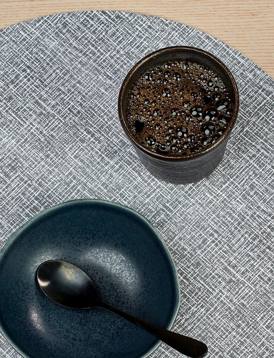 Noble House - PLACE MAT EVA BASIC - platzdeckchen - dark grey - 0
