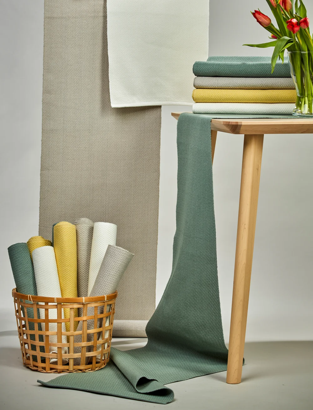 Noble House - LÖPARE AMALIA 300 CM GRÖN 40X300 - köp efter pris - green - 2