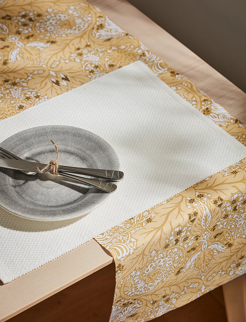 Noble House - UNDERLÄGG AMALIA 2-P OFFWHITE 30x45 - bordstabletter - offwhite - 1