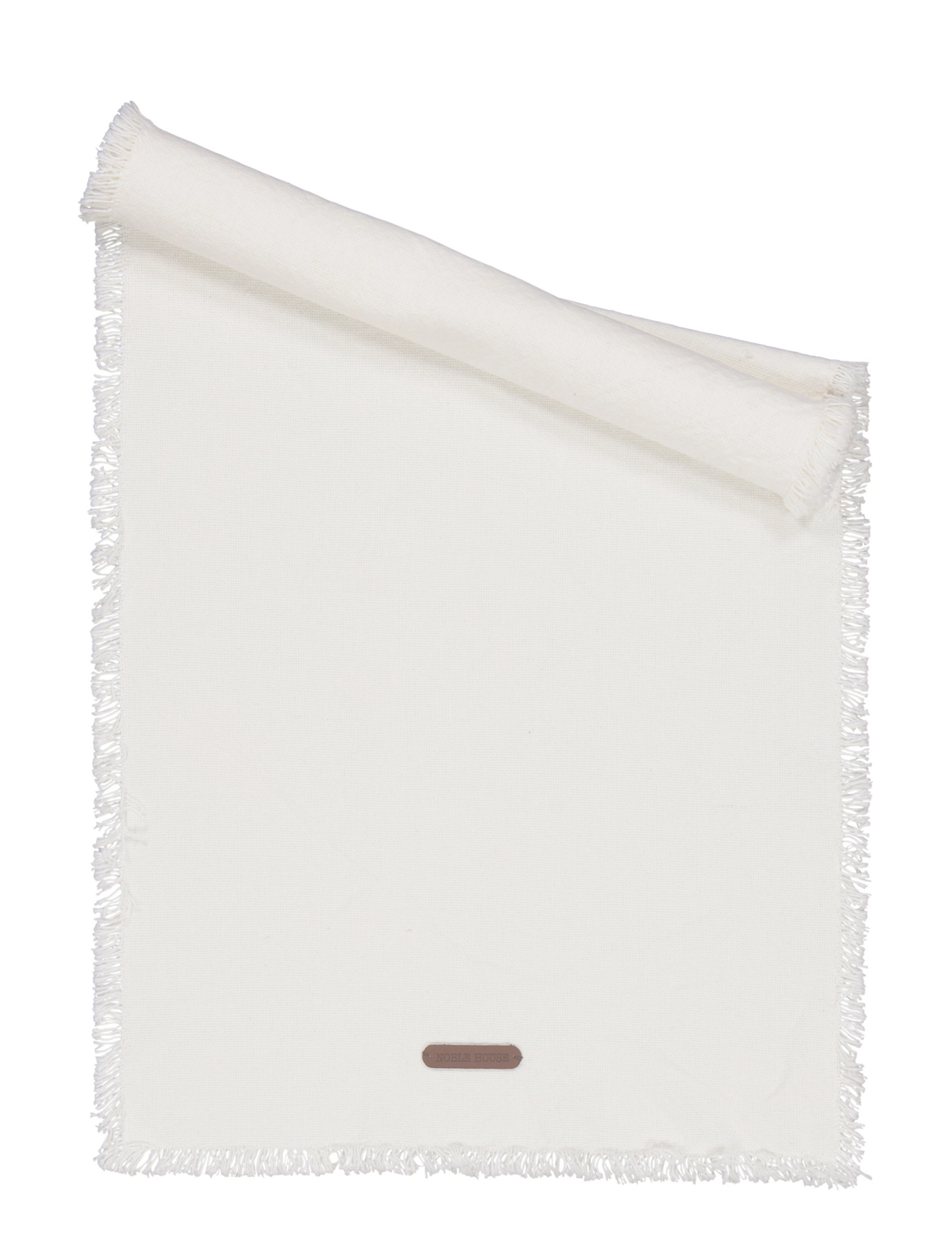 Noble House LÖPARE ANDERS VIT 40x300 - Kökstextilier - OFFWHITE / white