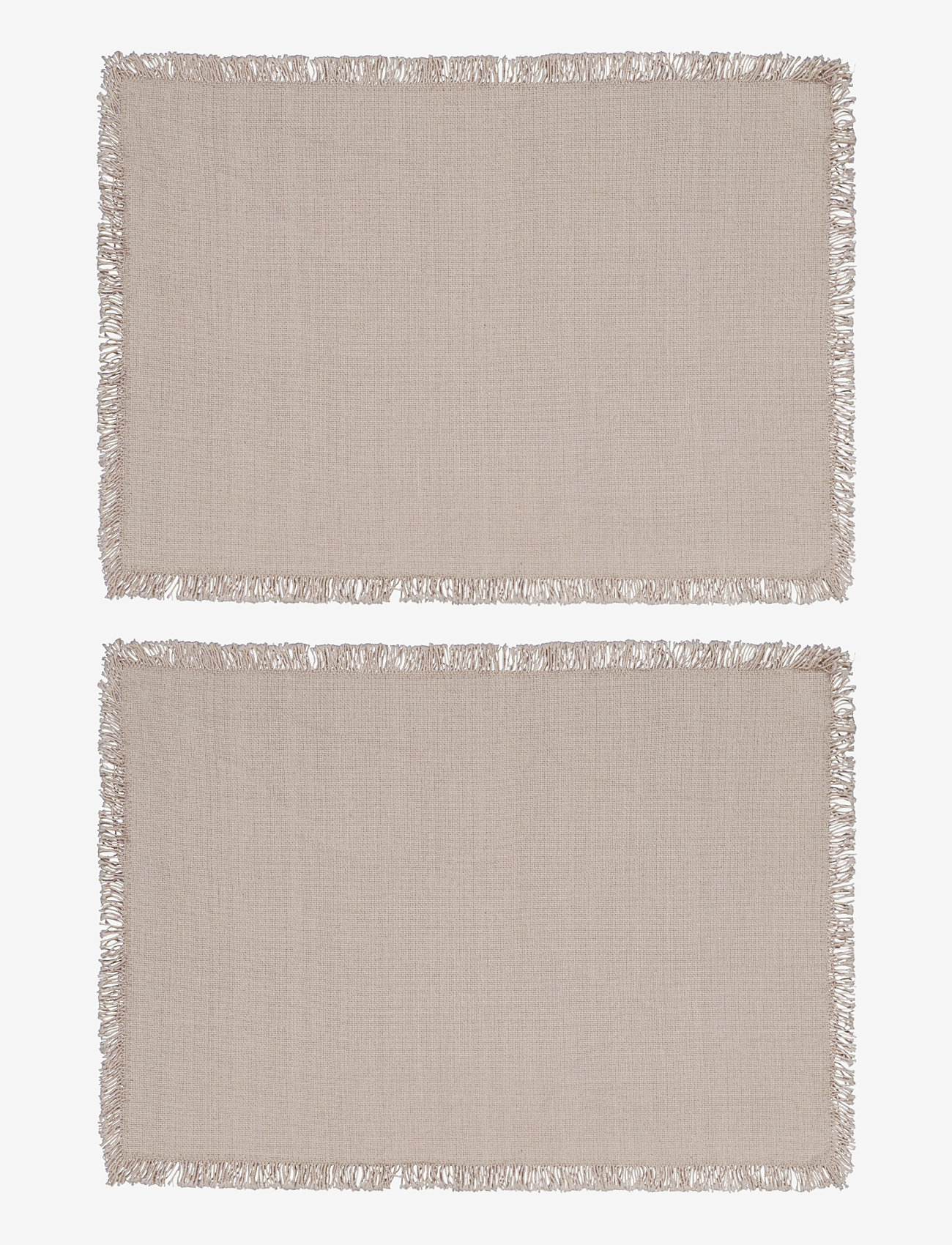 Noble House - PLACE MAT ANDERS 2-P - placemats - beige - 0