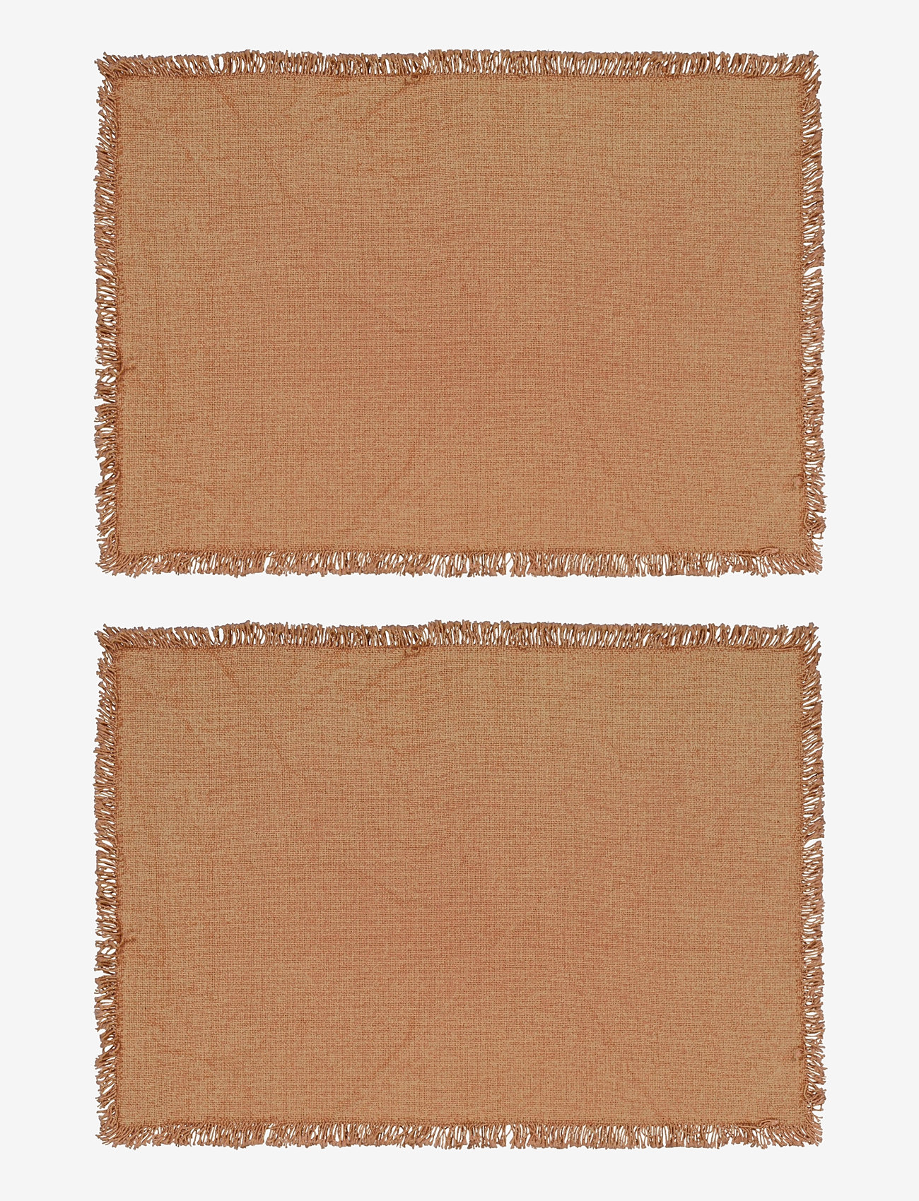 Noble House - PLACE MAT ANDERS 2-P - placemats - peach - 0