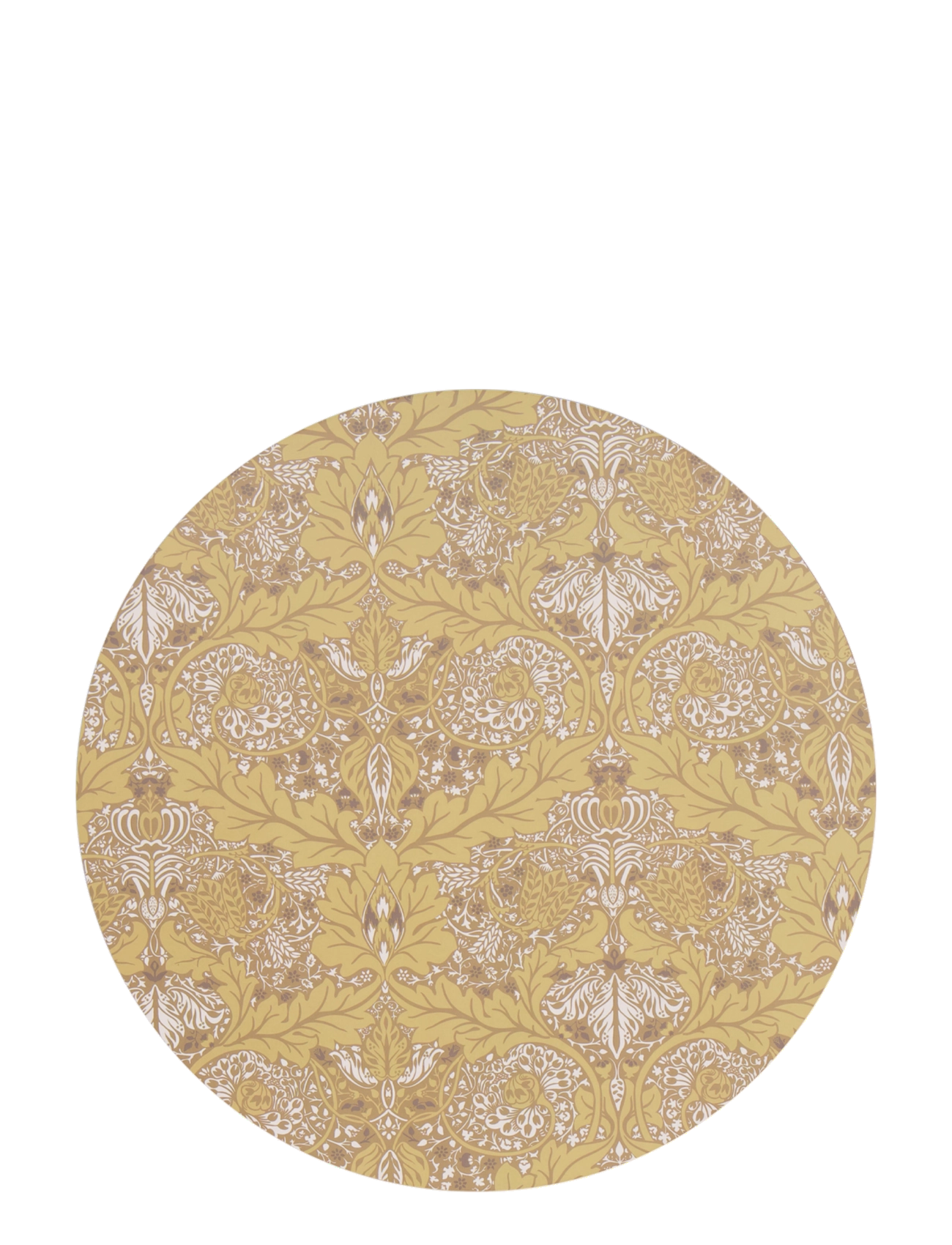 Noble House UNDERLÆGGER CORC RUND MORRIS 2-DELT BLÅ 38X38 - Konfirmationsgaver - YELLOW / yellow
