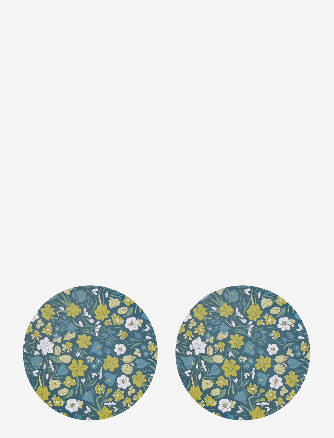 Noble House - UNDERLÄGG PRIMAVERA EVA 2-P BLOM 38X38 - bordstabletter - flowers - 0