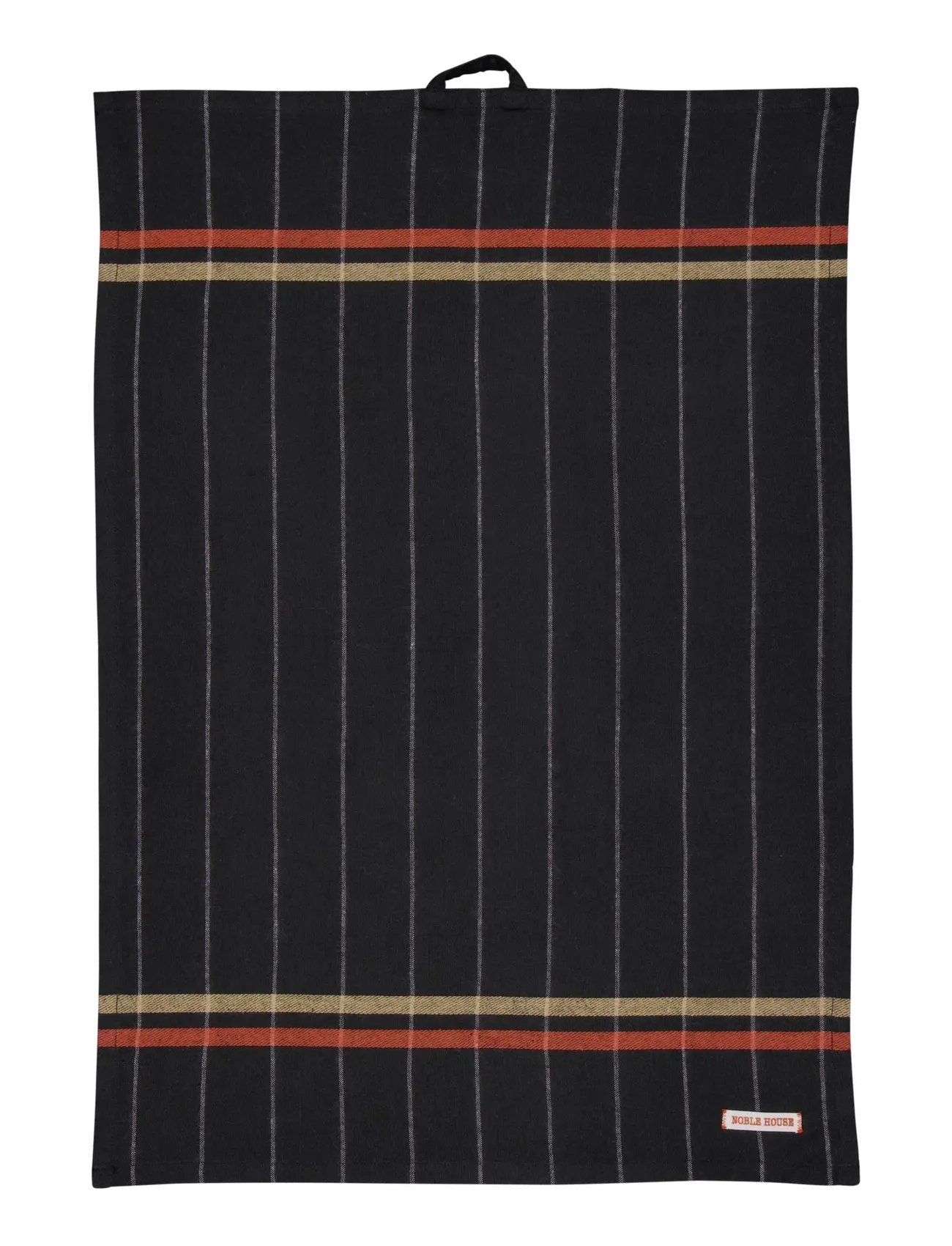 Noble House Kitchen Towel Beata Grs, Unisex, Kitchen Handtuch, Schwarz, Gr: 50X70CM
