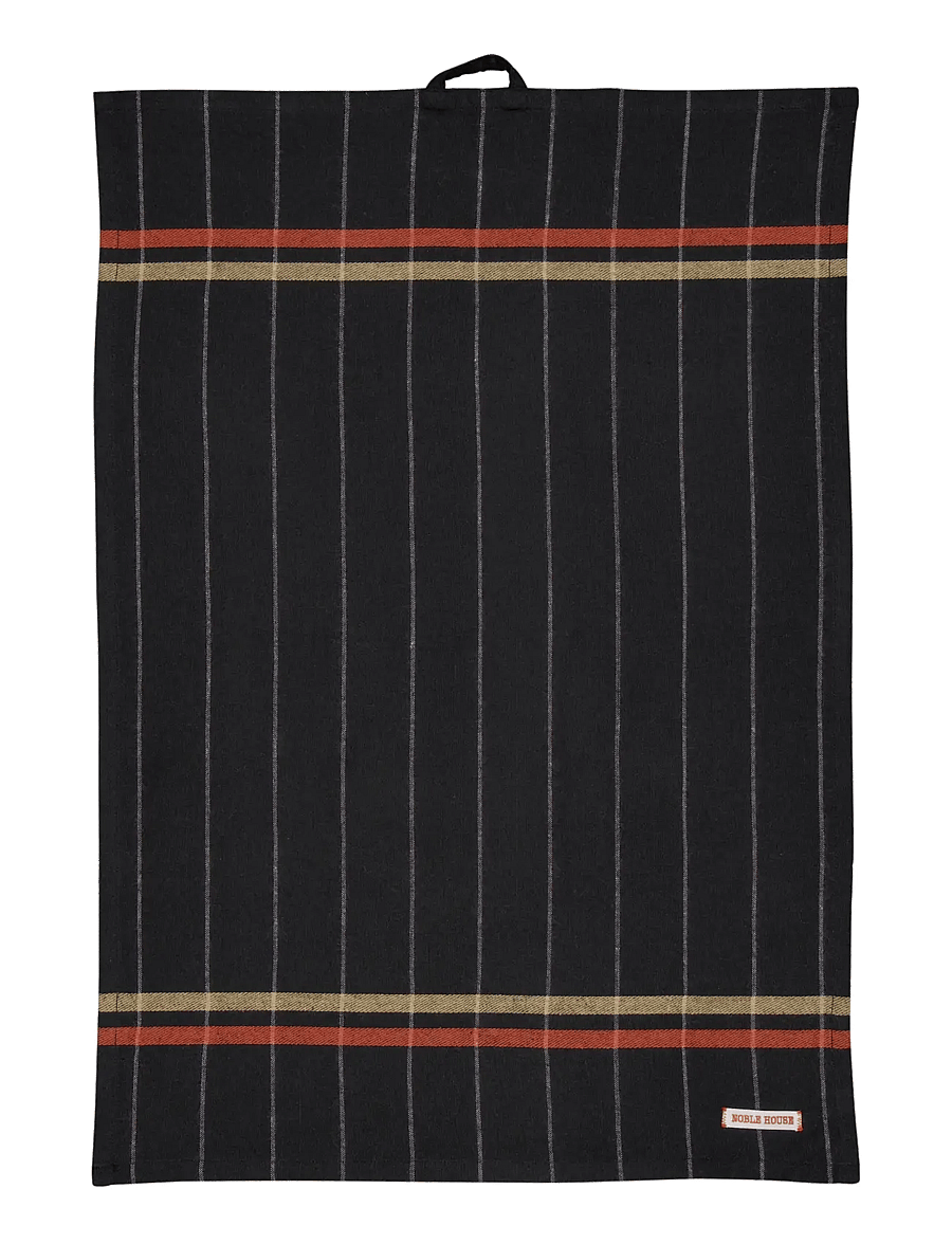 Noble House - KITCHEN TOWEL BEATA GRS - küchenhandtücher - black - 1