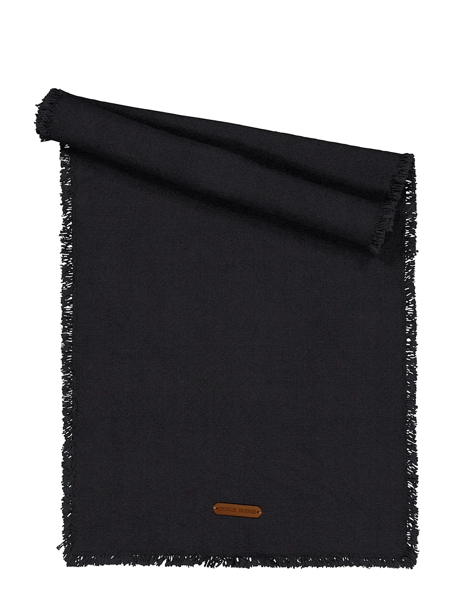 Noble House - RUNNER ANDERS 35X110 CM - tischdecken & tischläufer - black - 1