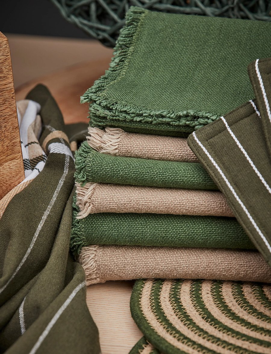 Noble House - RUNNER ANDERS 35X110 CM - laudlinad - d.green - 0