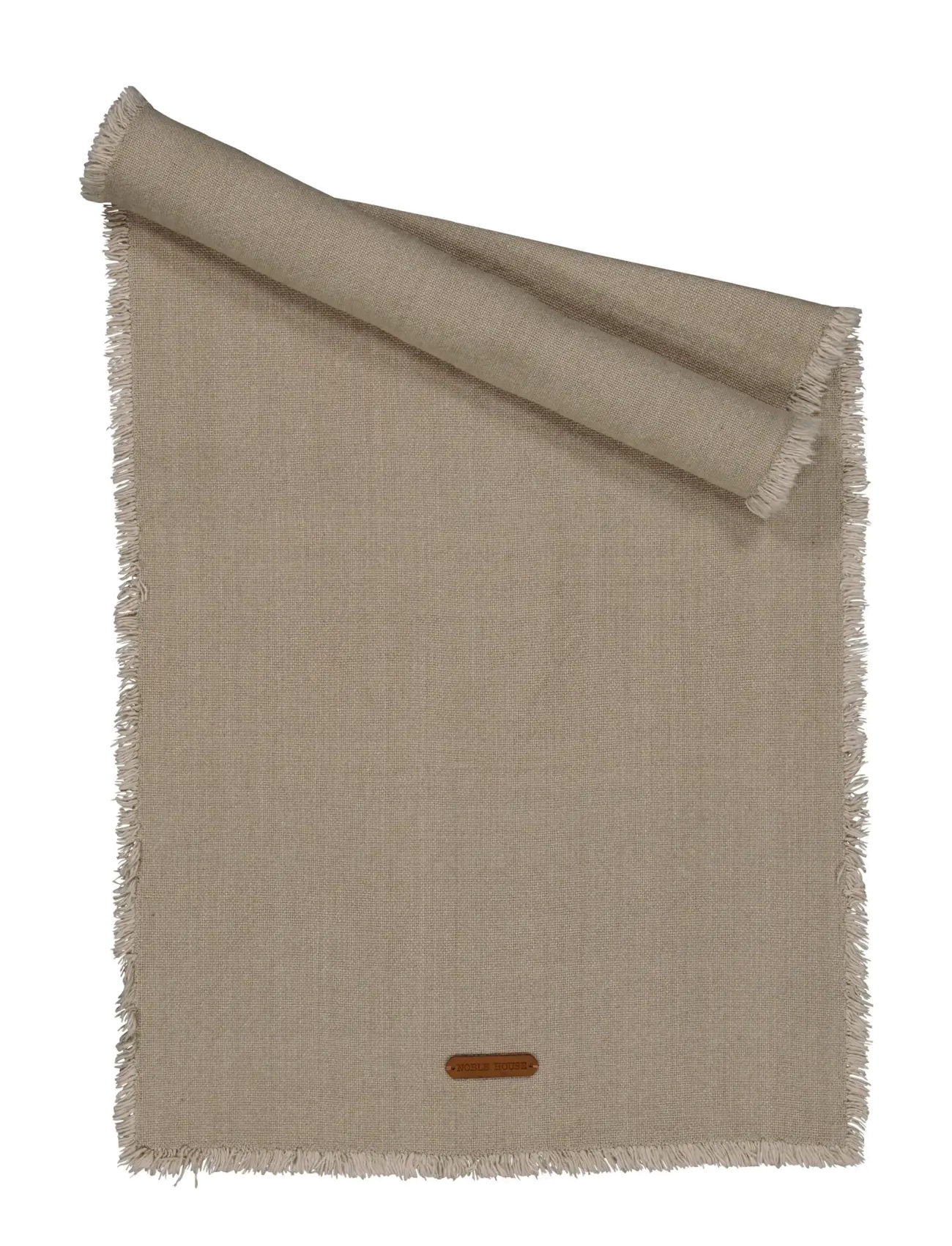 Noble House Løber Anders 40X140 Sort 40X140, Dug og bordløber, Beige, Str: 40X140CM