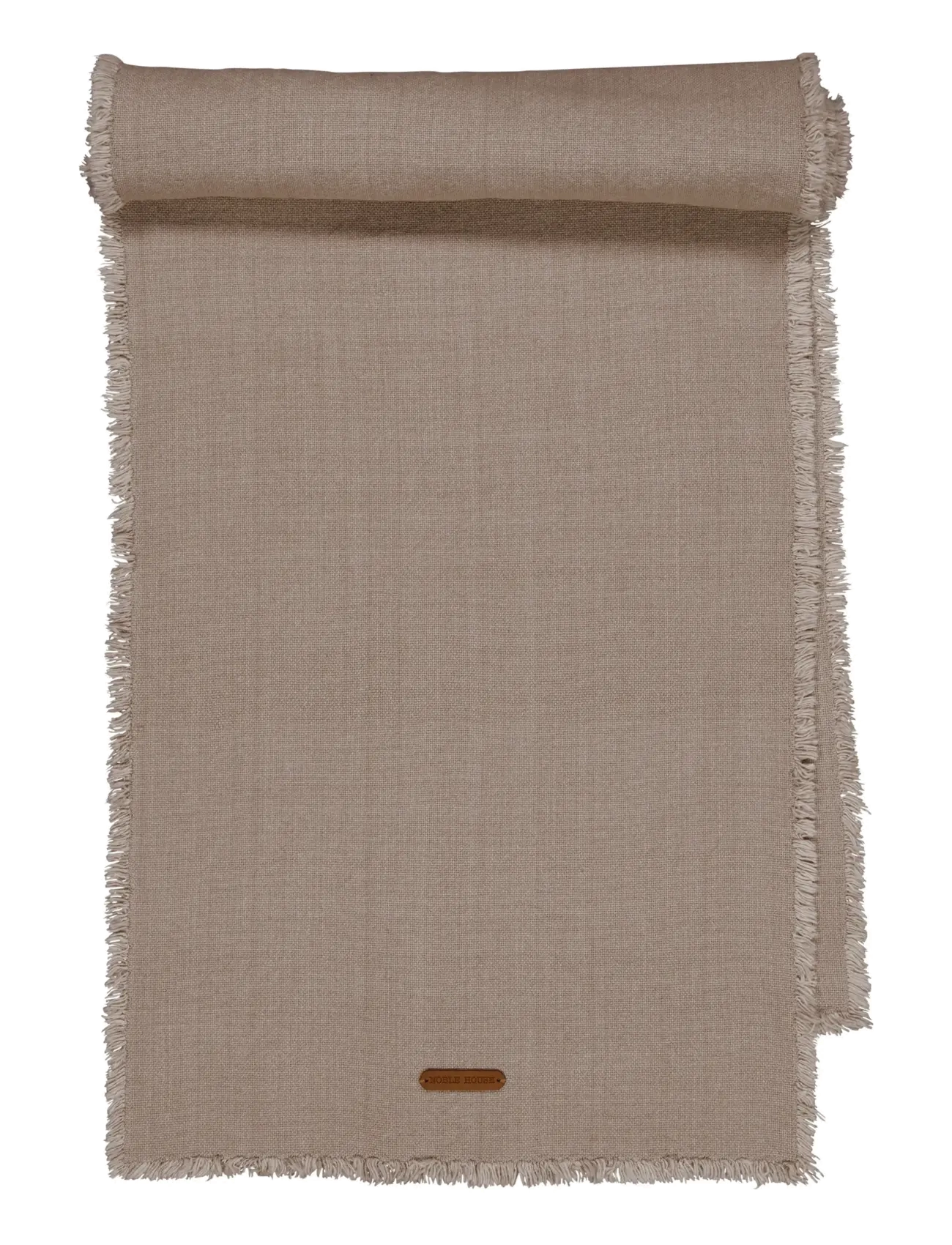 Noble House Løber Anders 40X300 Sort 40X300, Dug og bordløber, Beige, Str: 40X300CM